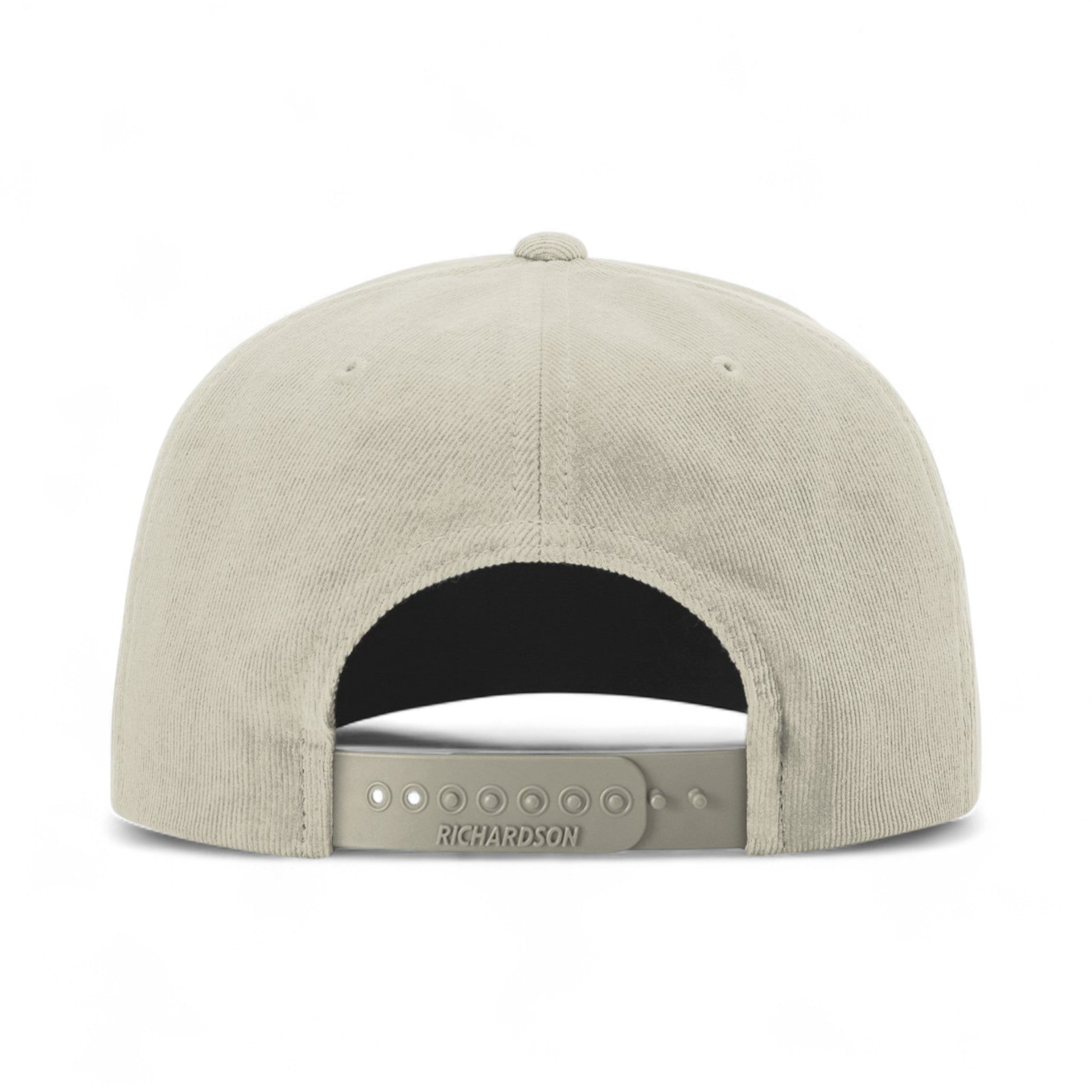 Back view of Richardson 253 custom hat in tan