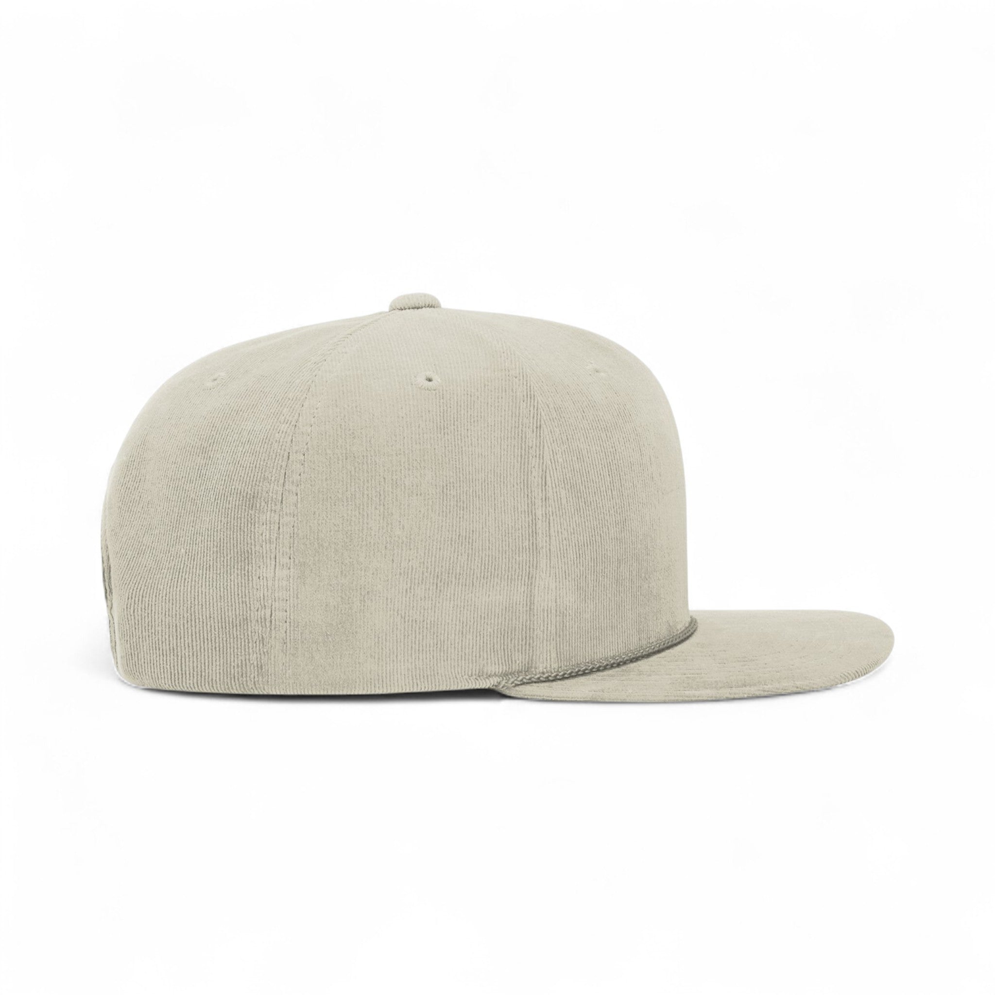 Right side view of Richardson 253 custom hat in tan
