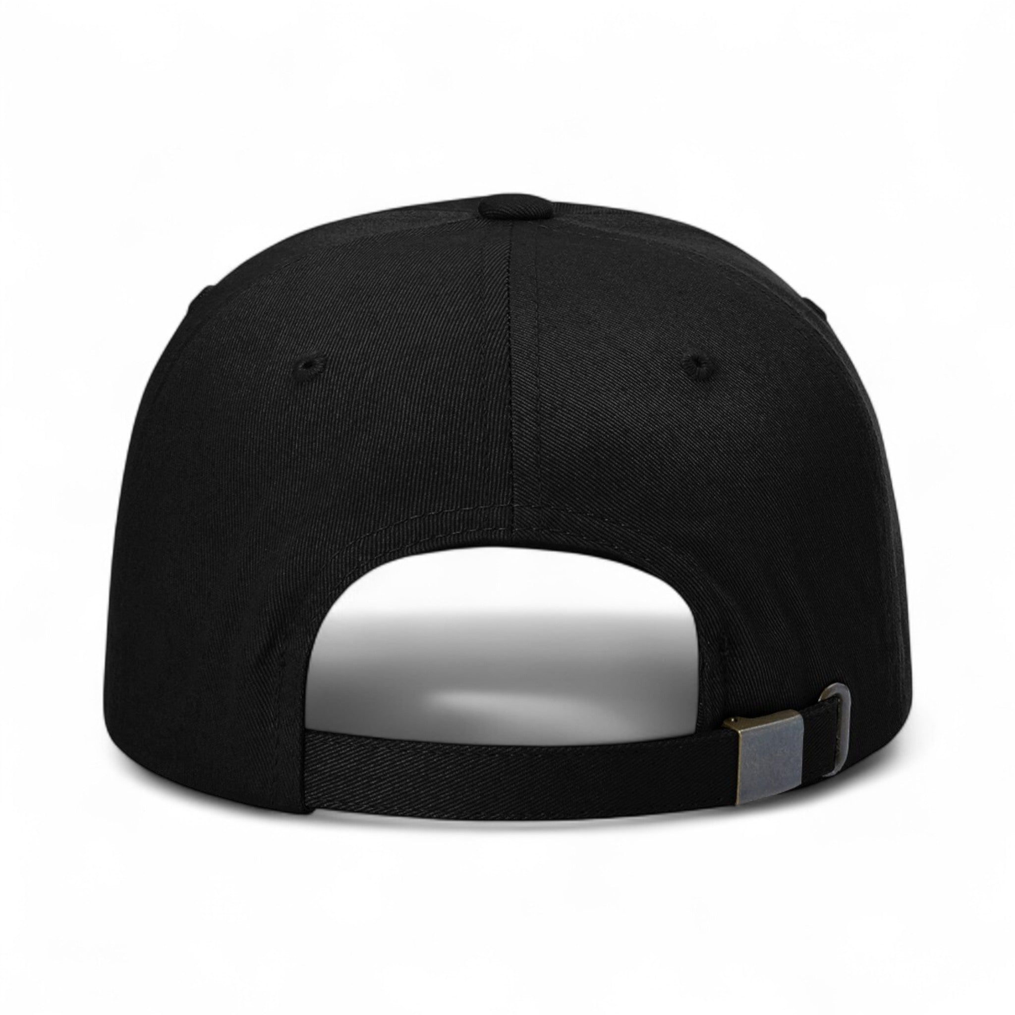 Back view of Richardson 254RE custom hat in black