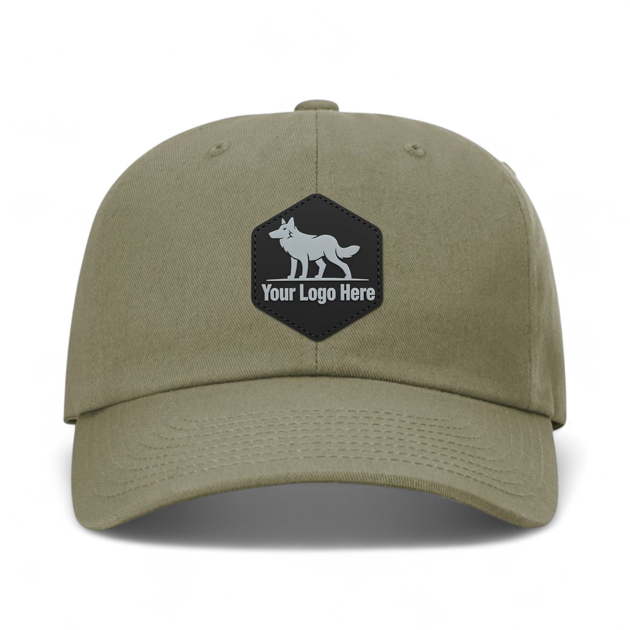 PVC patch preview of Richardson 254RE custom hat in loden