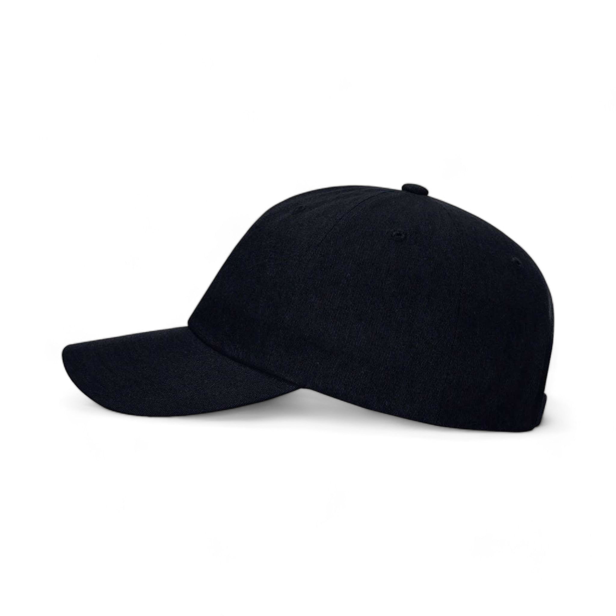 Side view of Richardson 254RE custom hat in navy