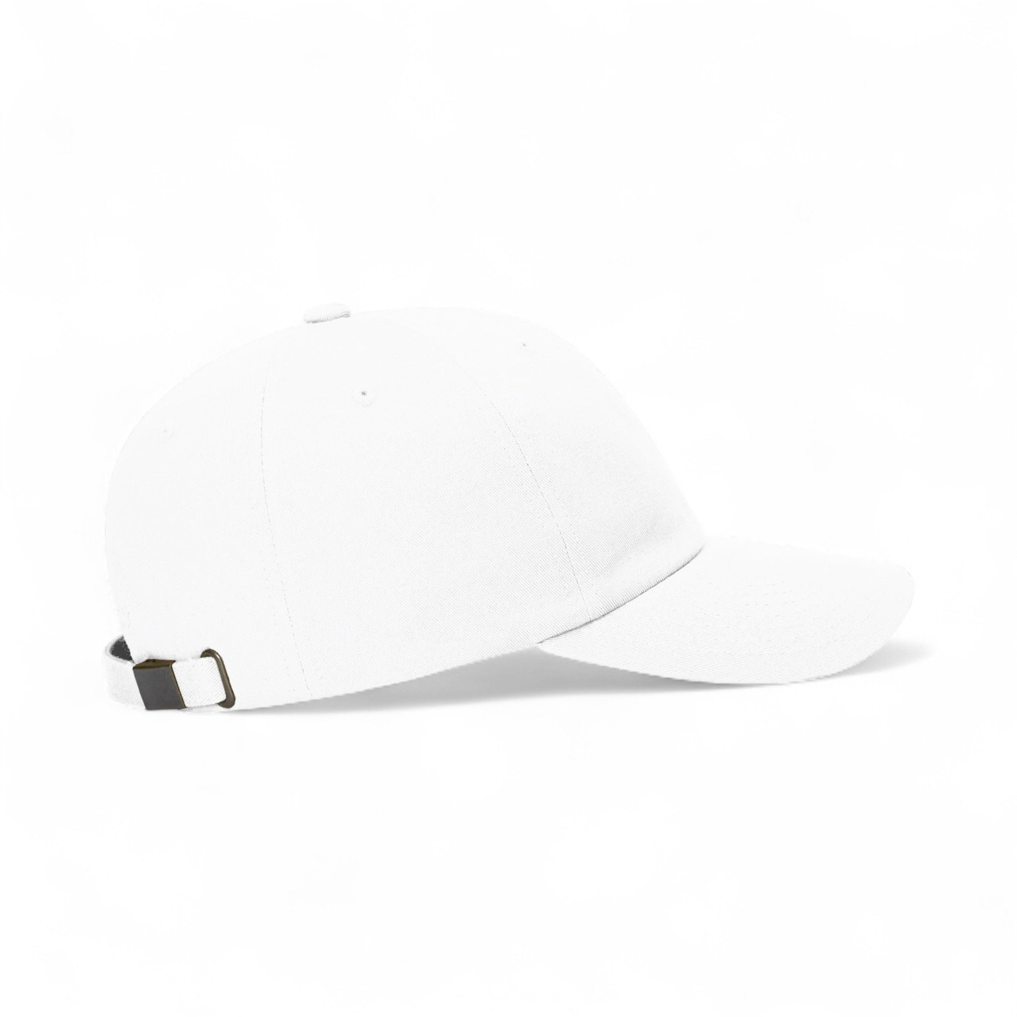 Right side view of Richardson 254RE custom hat in white
