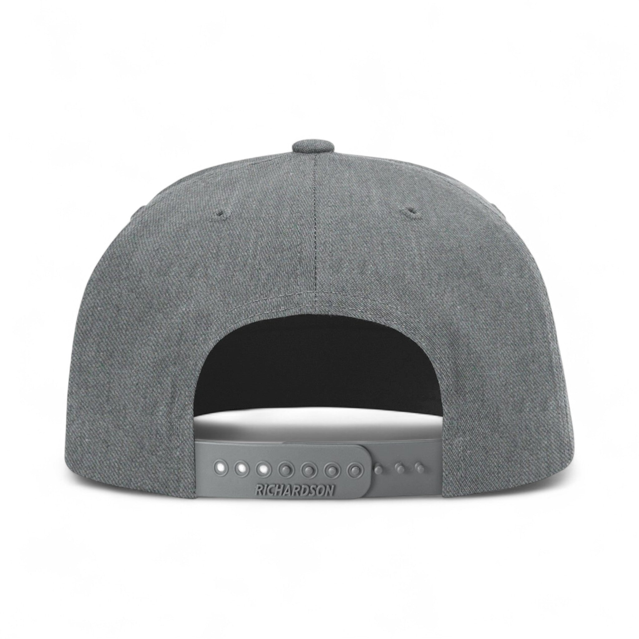 Back view of Richardson 255 custom hat in heather grey