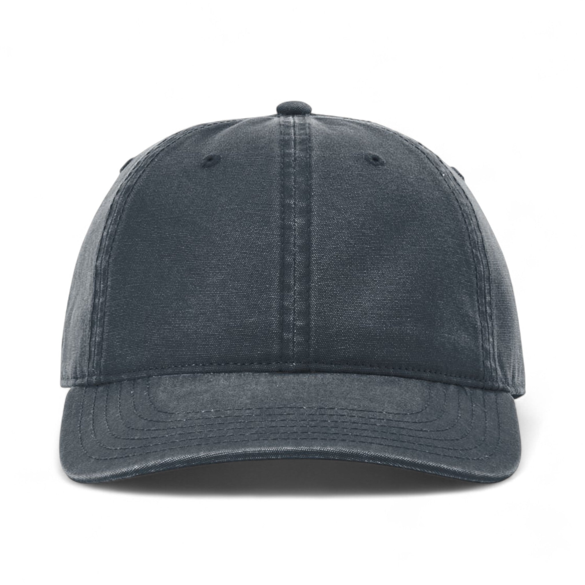 Front view of Richardson 324RE custom hat in navy