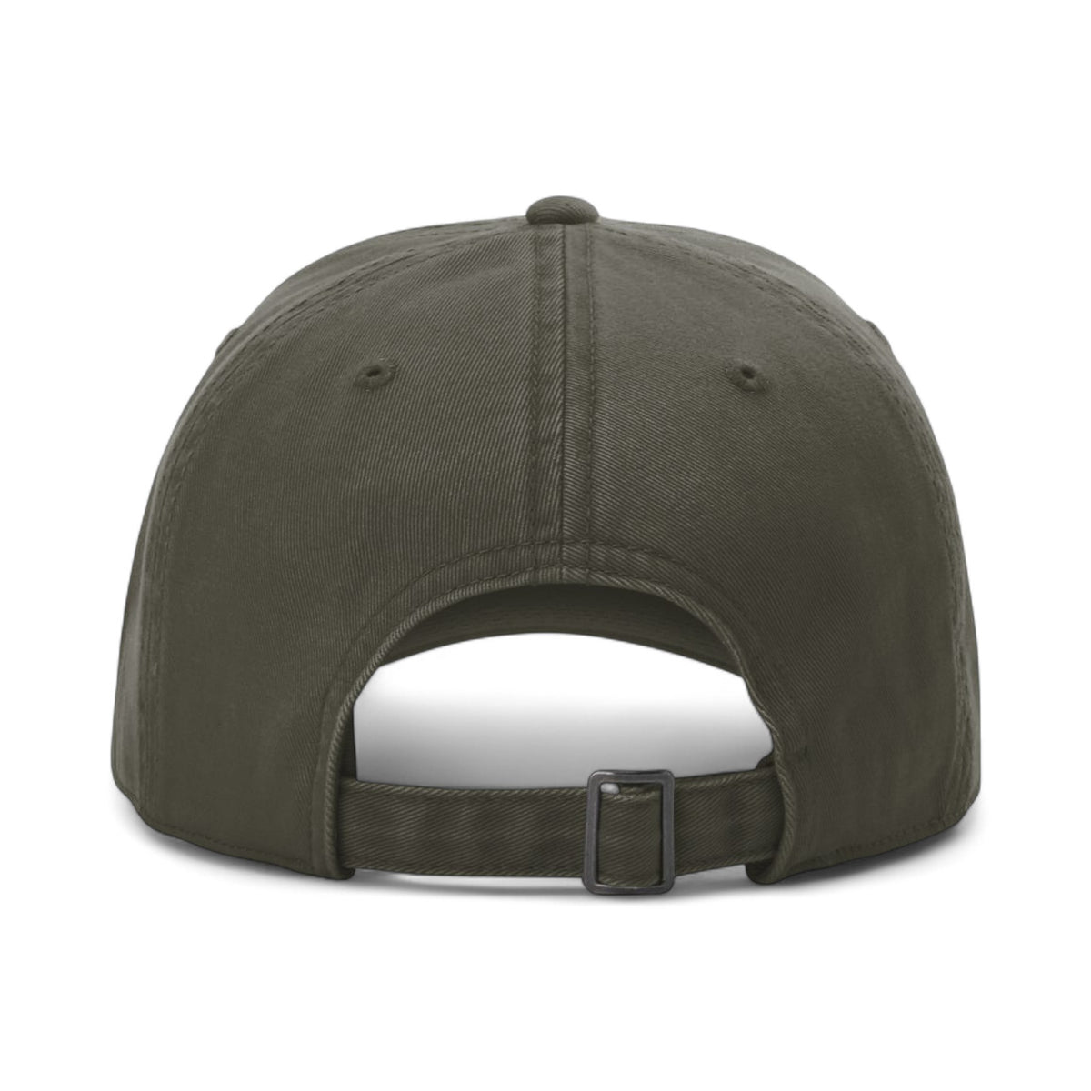 Back view of Richardson 326 custom hat in army green