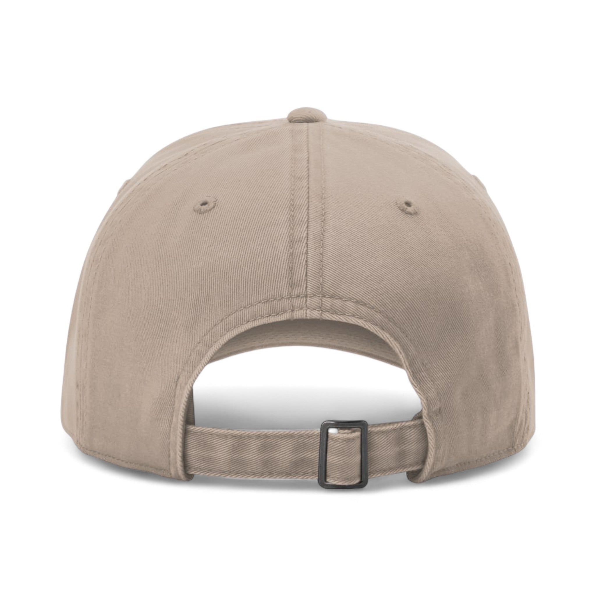 Back view of Richardson 326 custom hat in dark khaki
