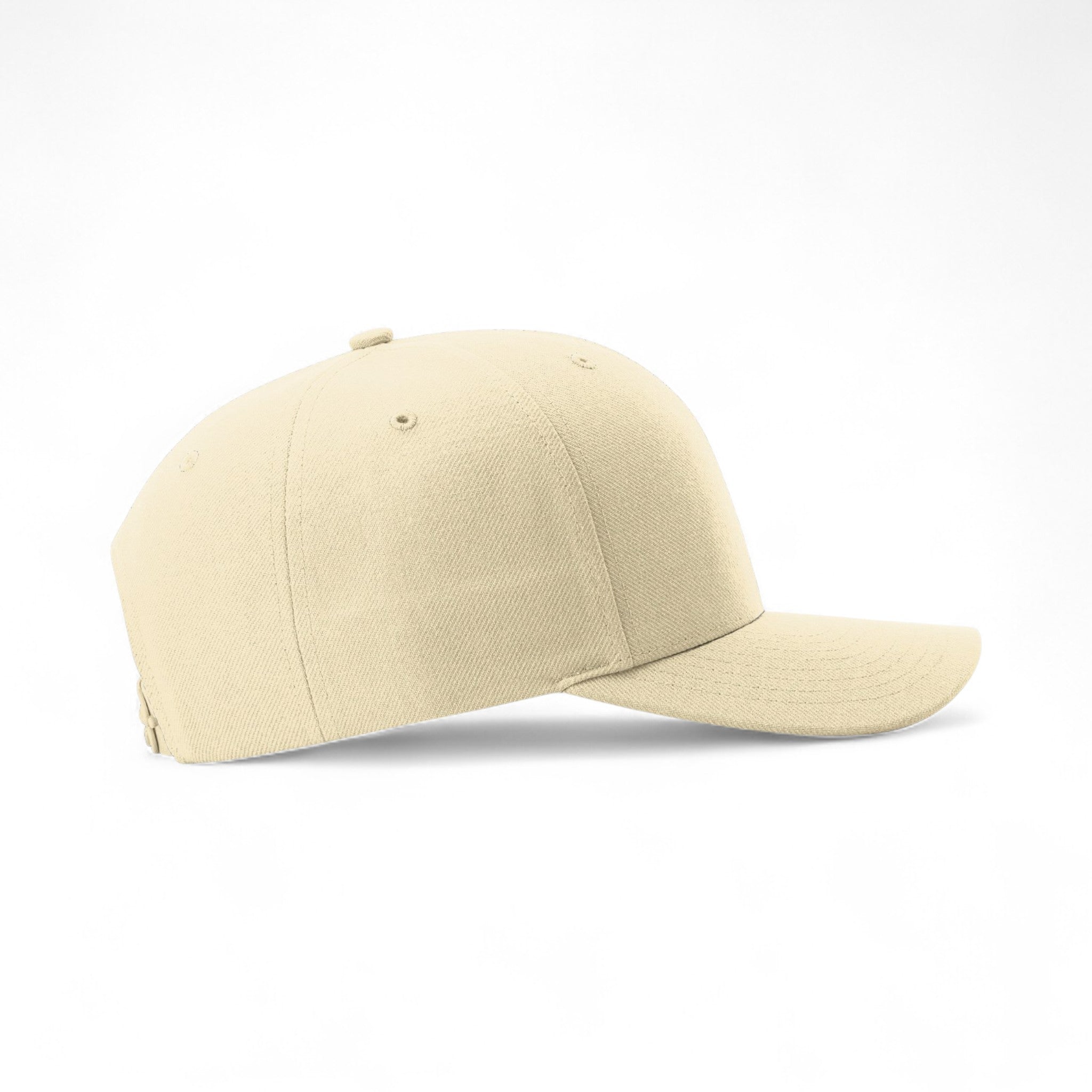 Right side view of Richardson 512 custom hat in birch