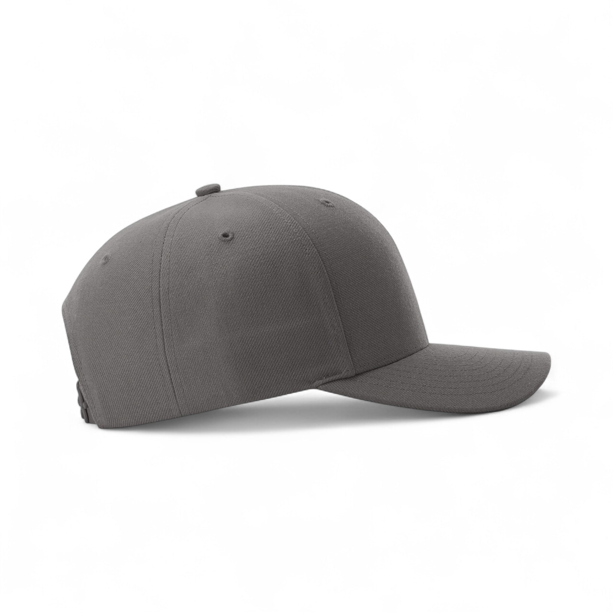Right side view of Richardson 512 custom hat in charcoal