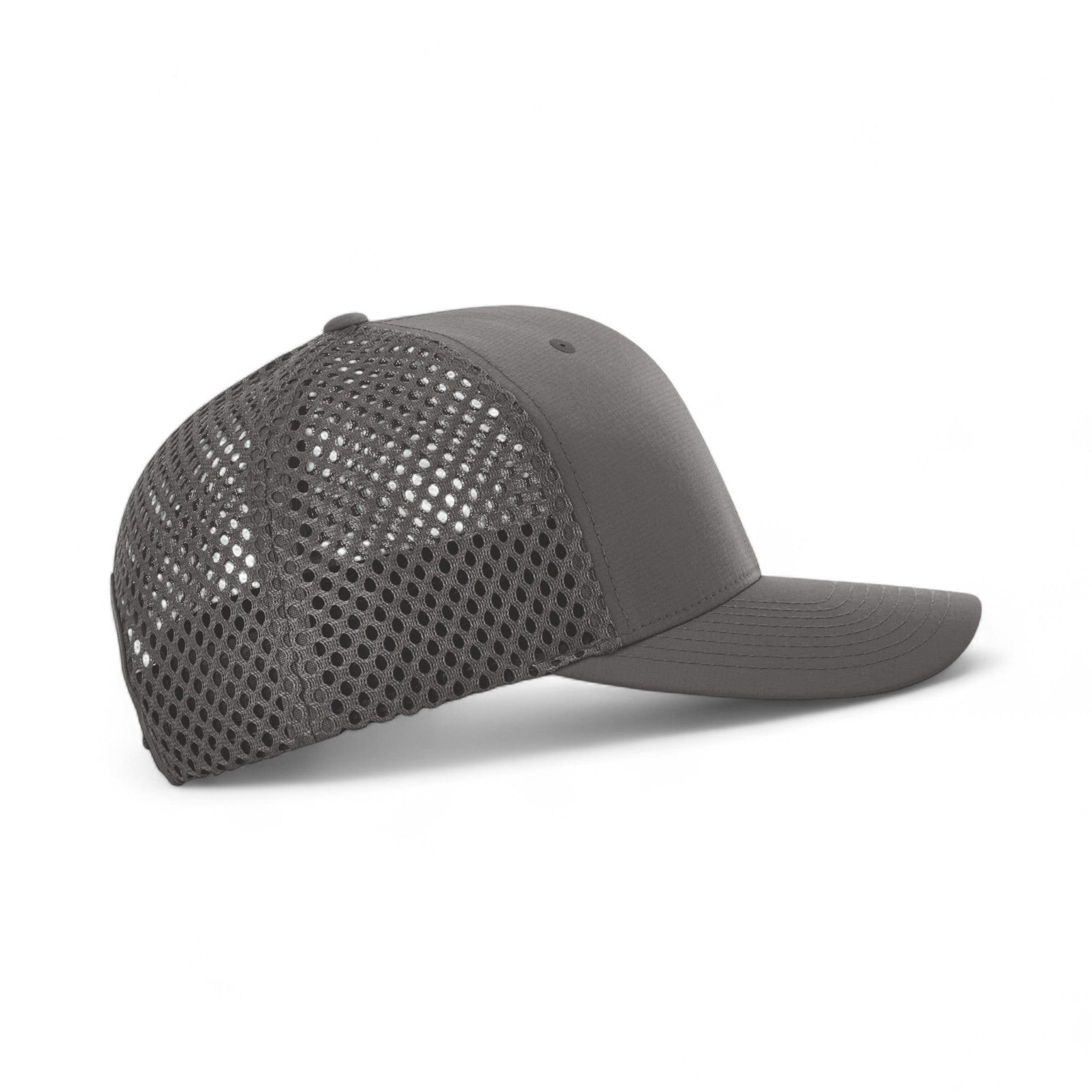 Right side view of Richardson 835 custom hat in charcoal