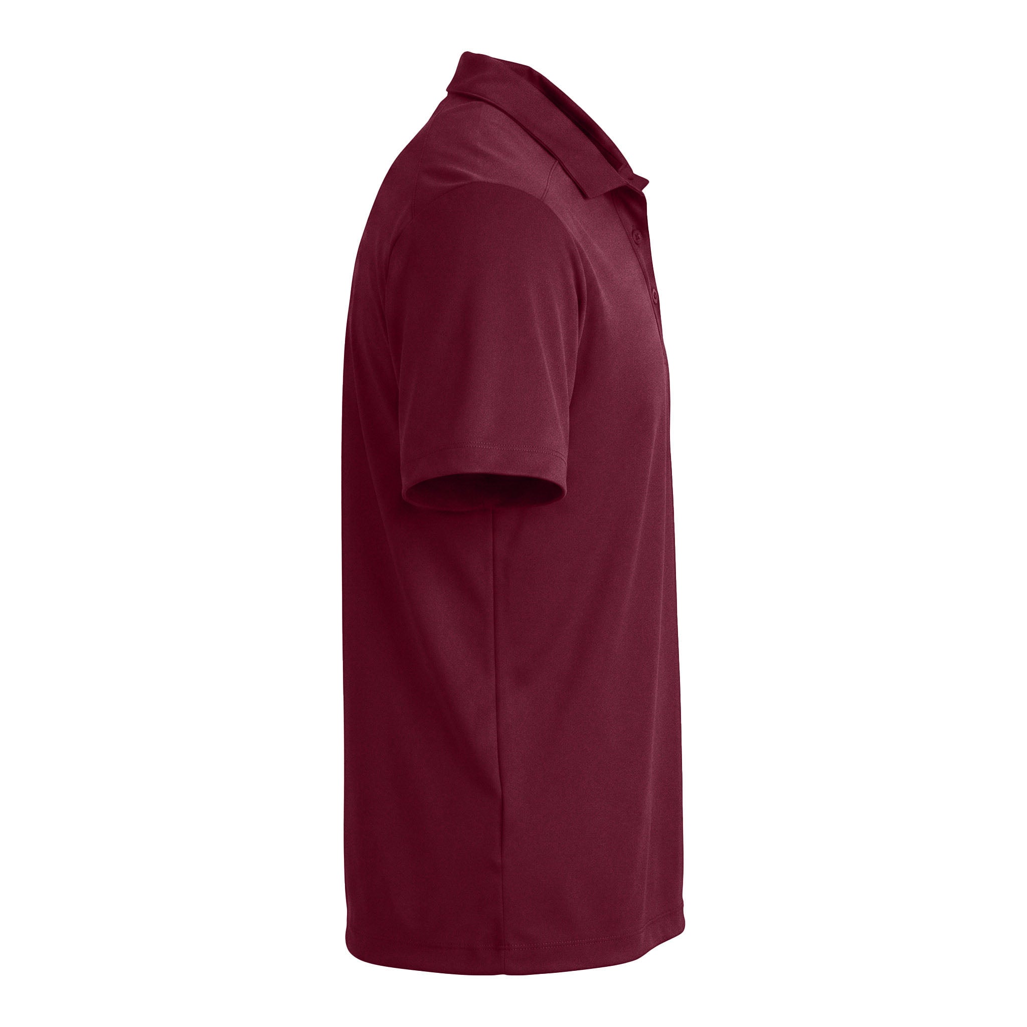 Sport-Tek ST520 custom polo in cardinal, right side view