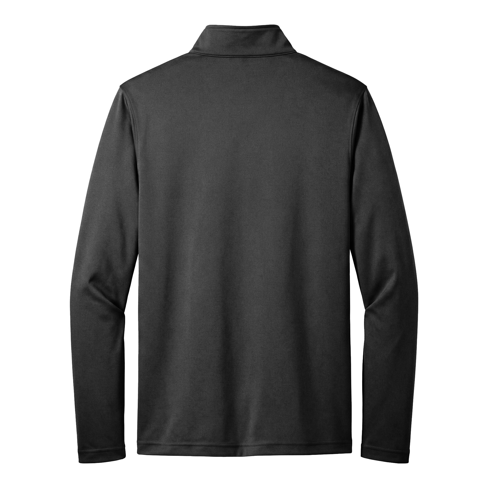 Team 365 TT31 custom quarter-zip in black, back view