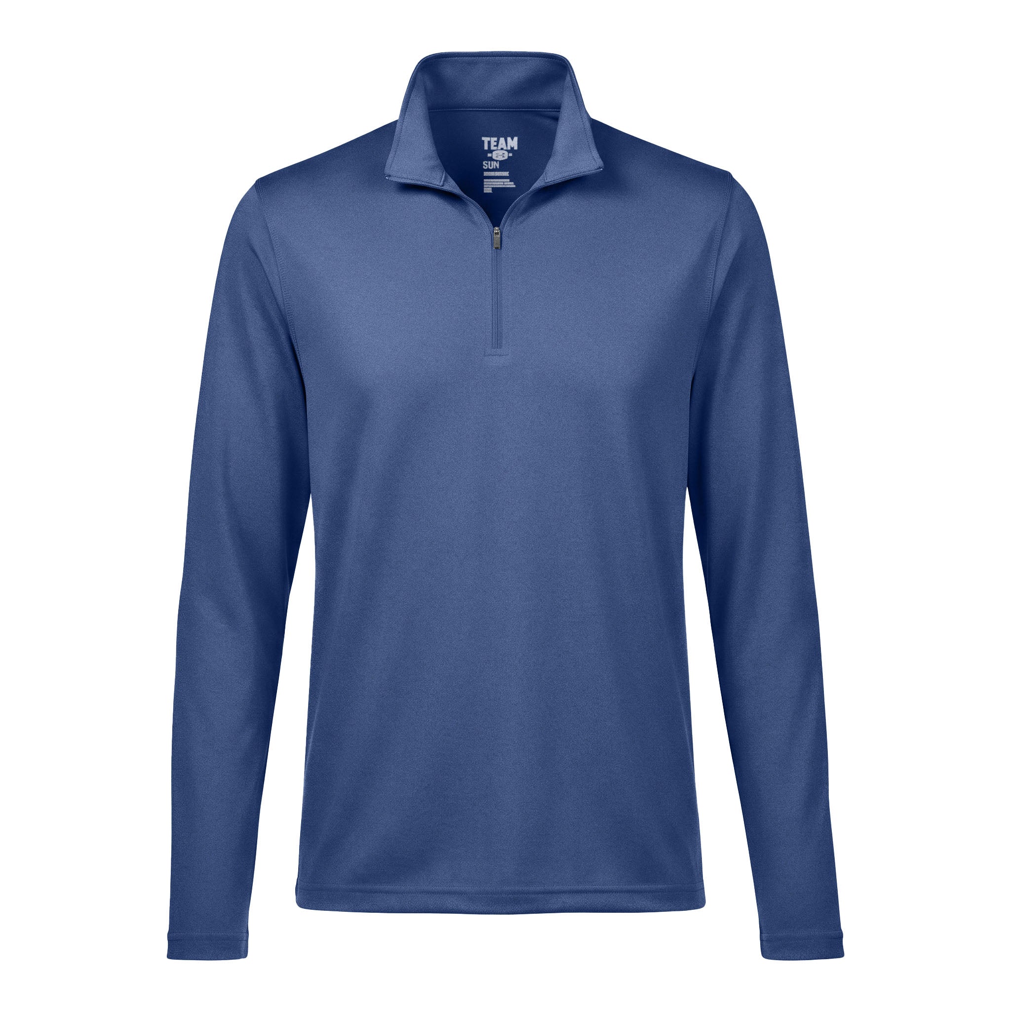 Team 365 TT31 custom quarter-zip in sport dark navy, front view