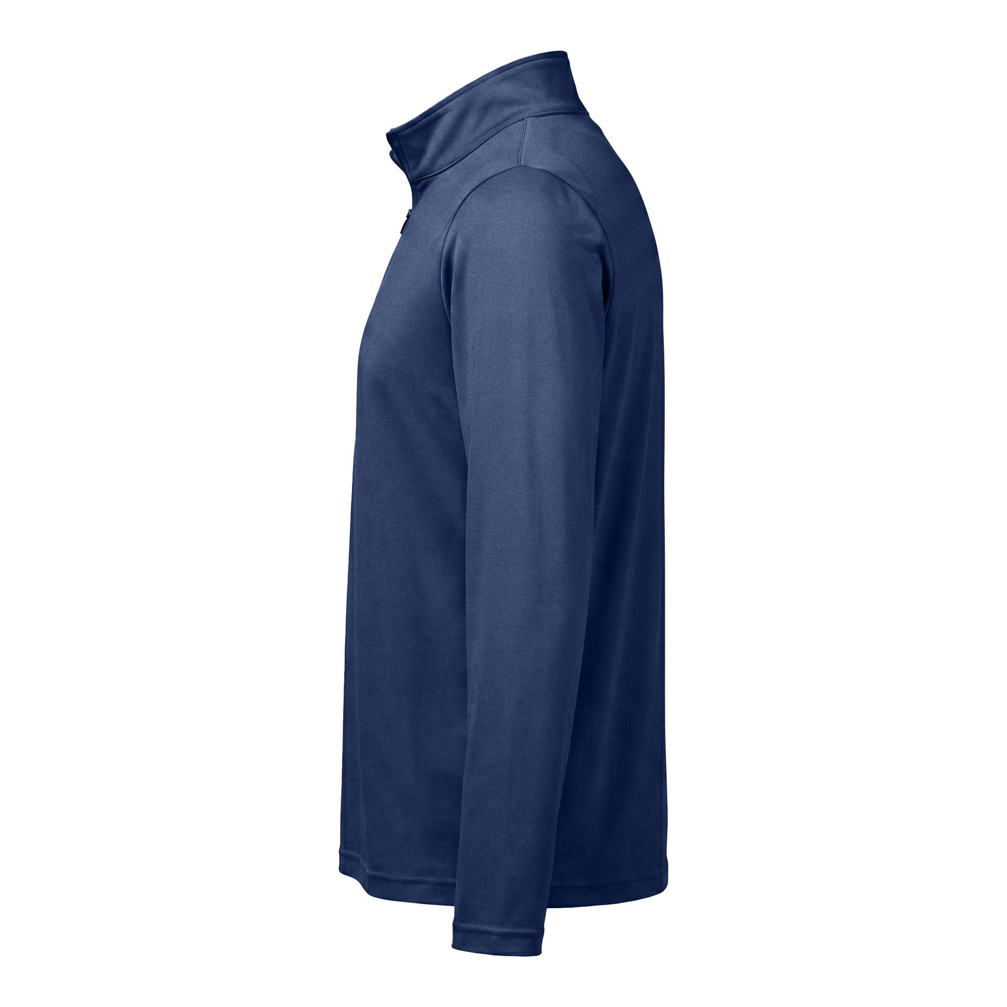 Team 365 TT31 custom quarter-zip in sport dark navy, left side view