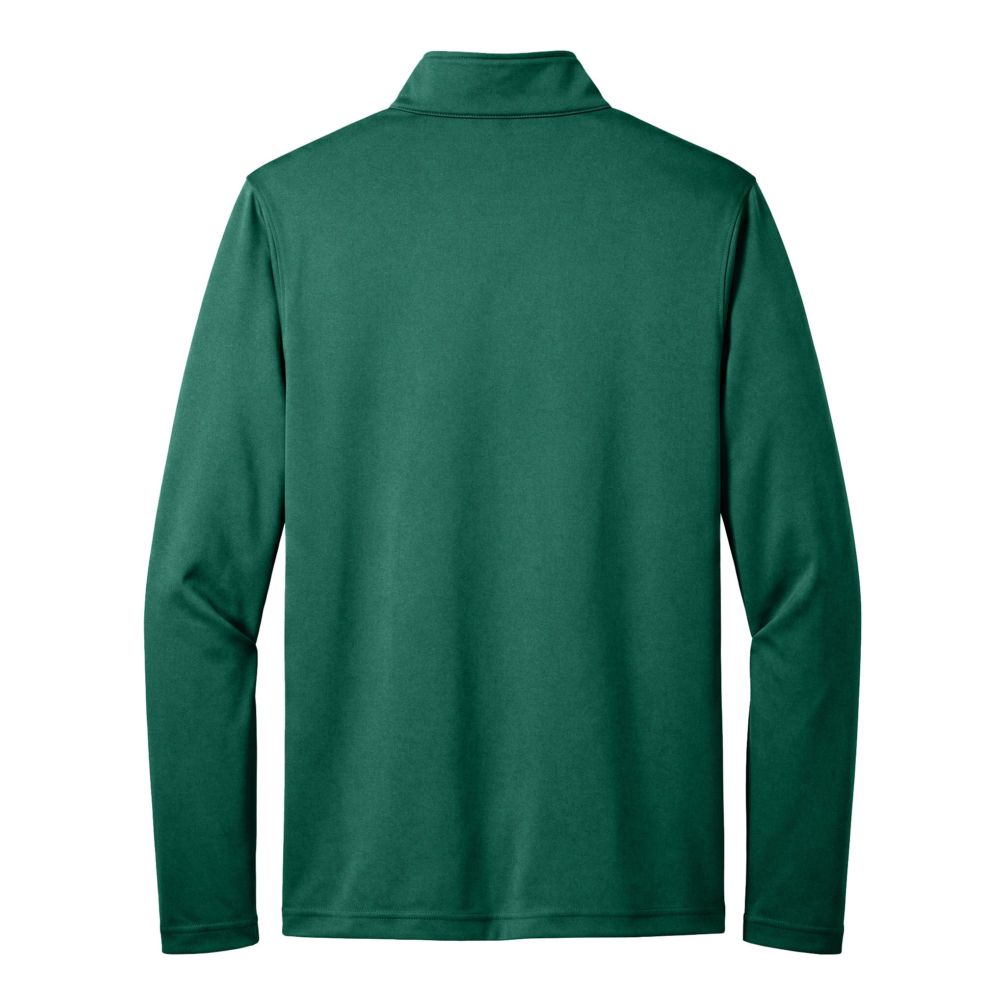 Team 365 TT31 custom quarter-zip in sport forest, back view