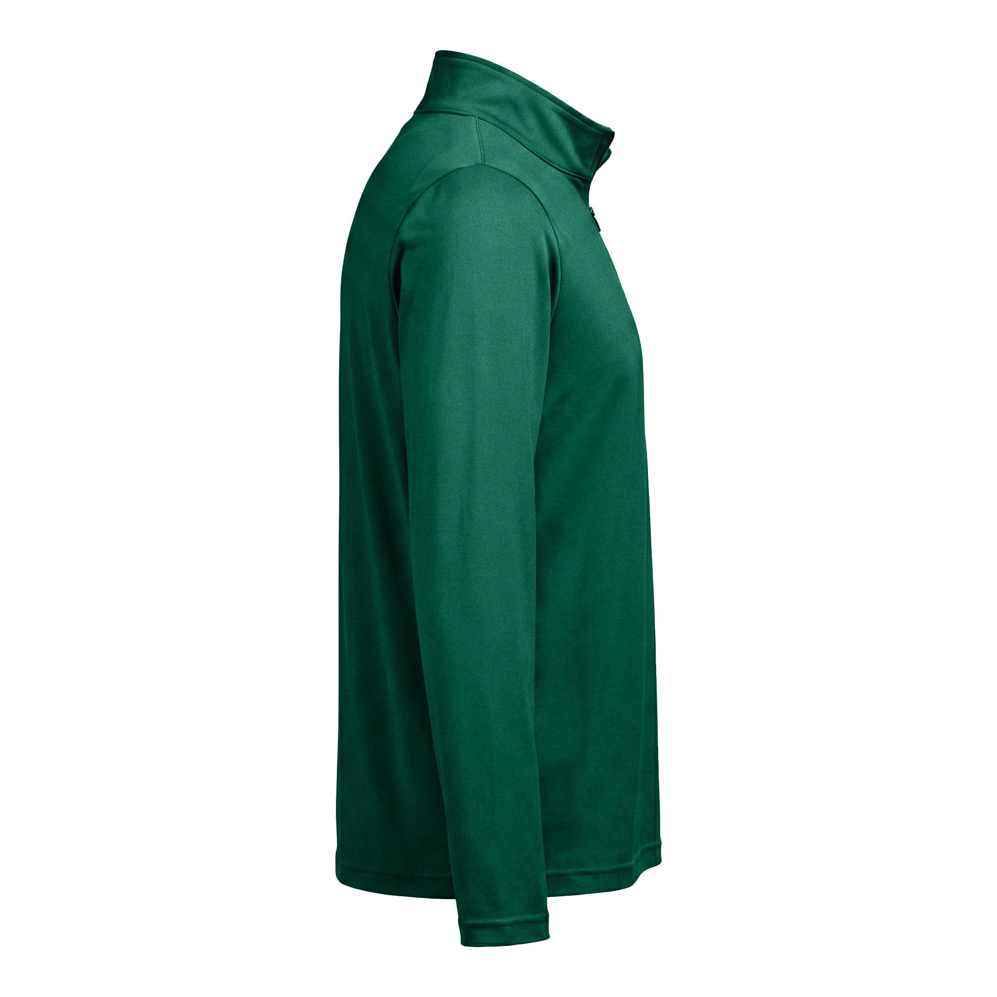 Team 365 TT31 custom quarter-zip in sport forest, right side view