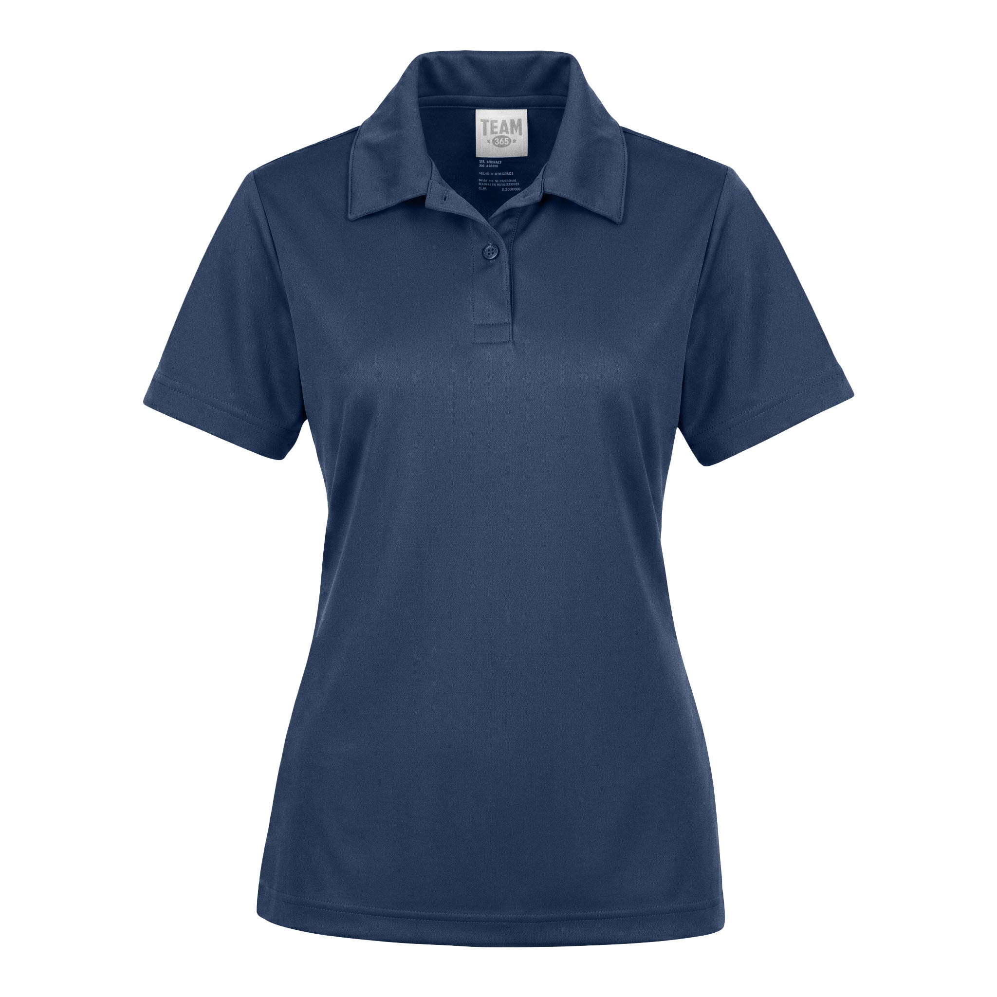 Team 365 TT51W custom polo in sport dark navy, front view