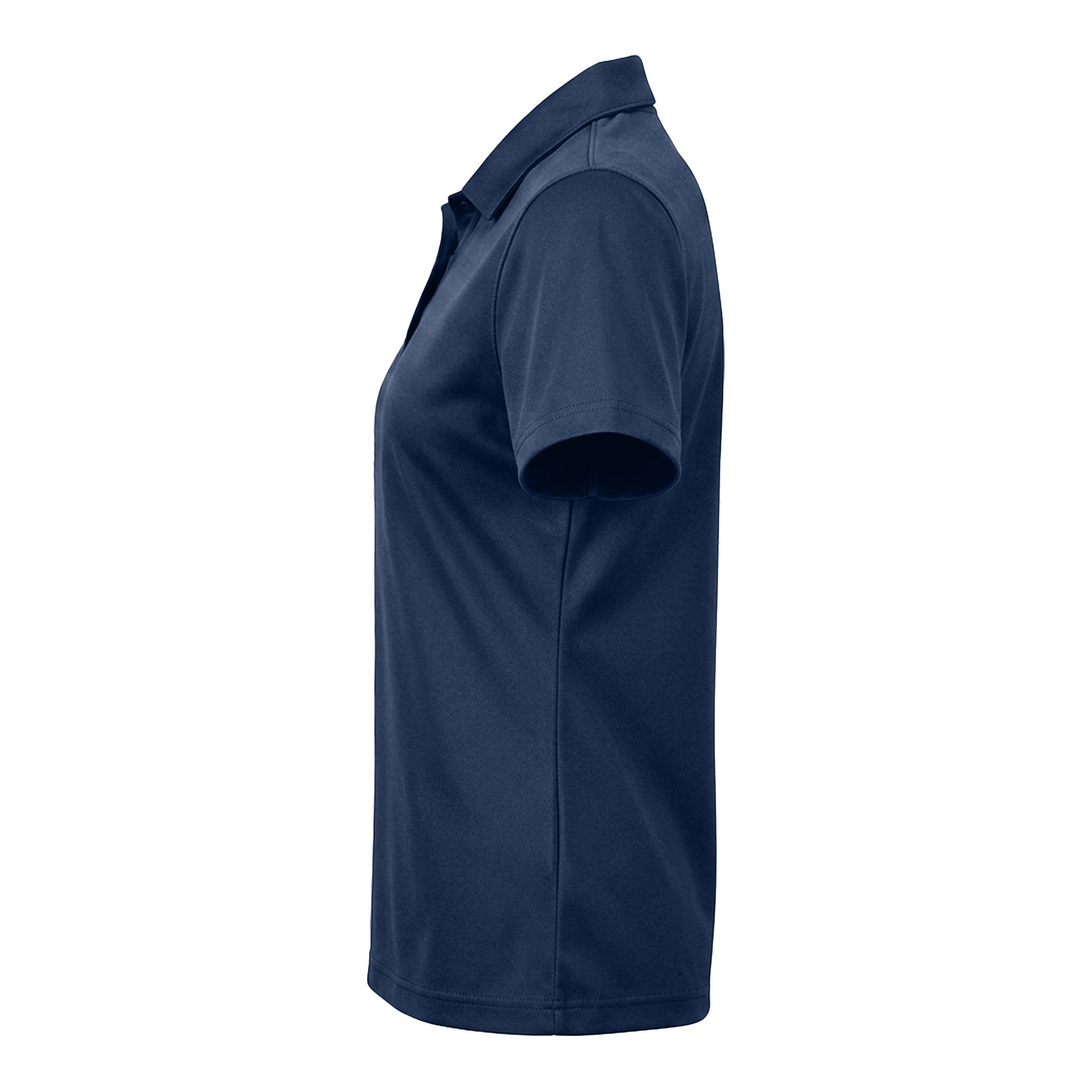 Team 365 TT51W custom polo in sport dark navy, left side view