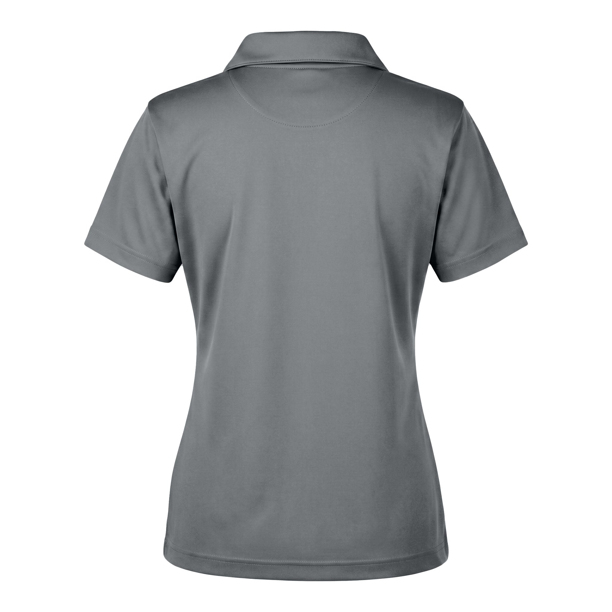Team 365 TT51W custom polo in sport graphite, back view