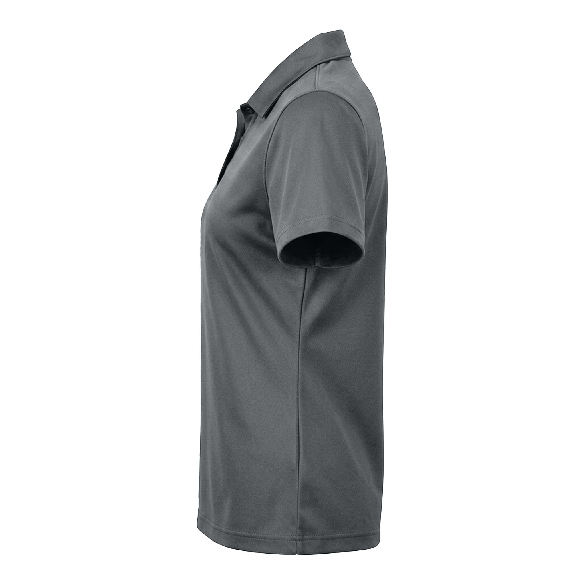 Team 365 TT51W custom polo in sport graphite, left side view