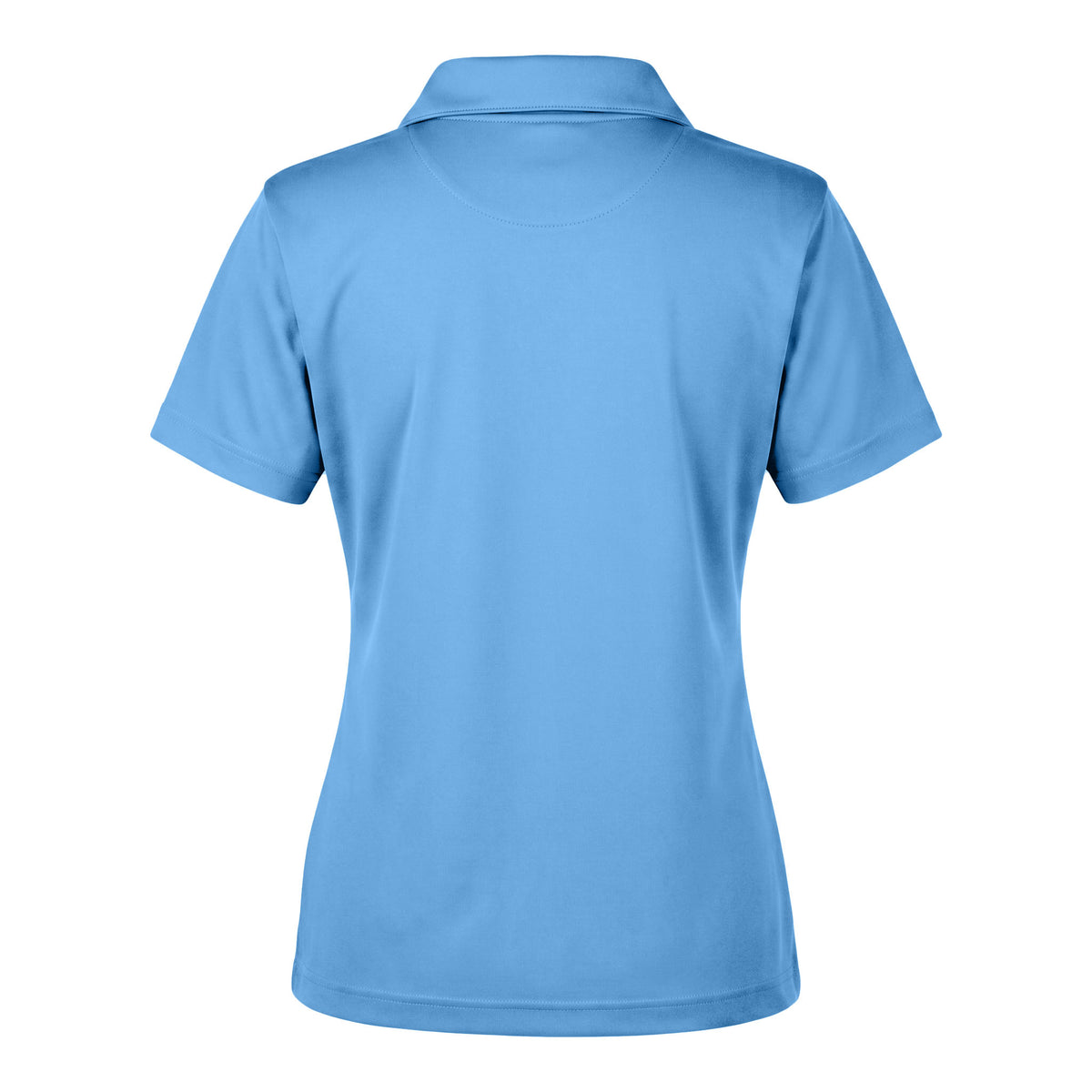 Team 365 TT51W custom polo in sport light blue, back view