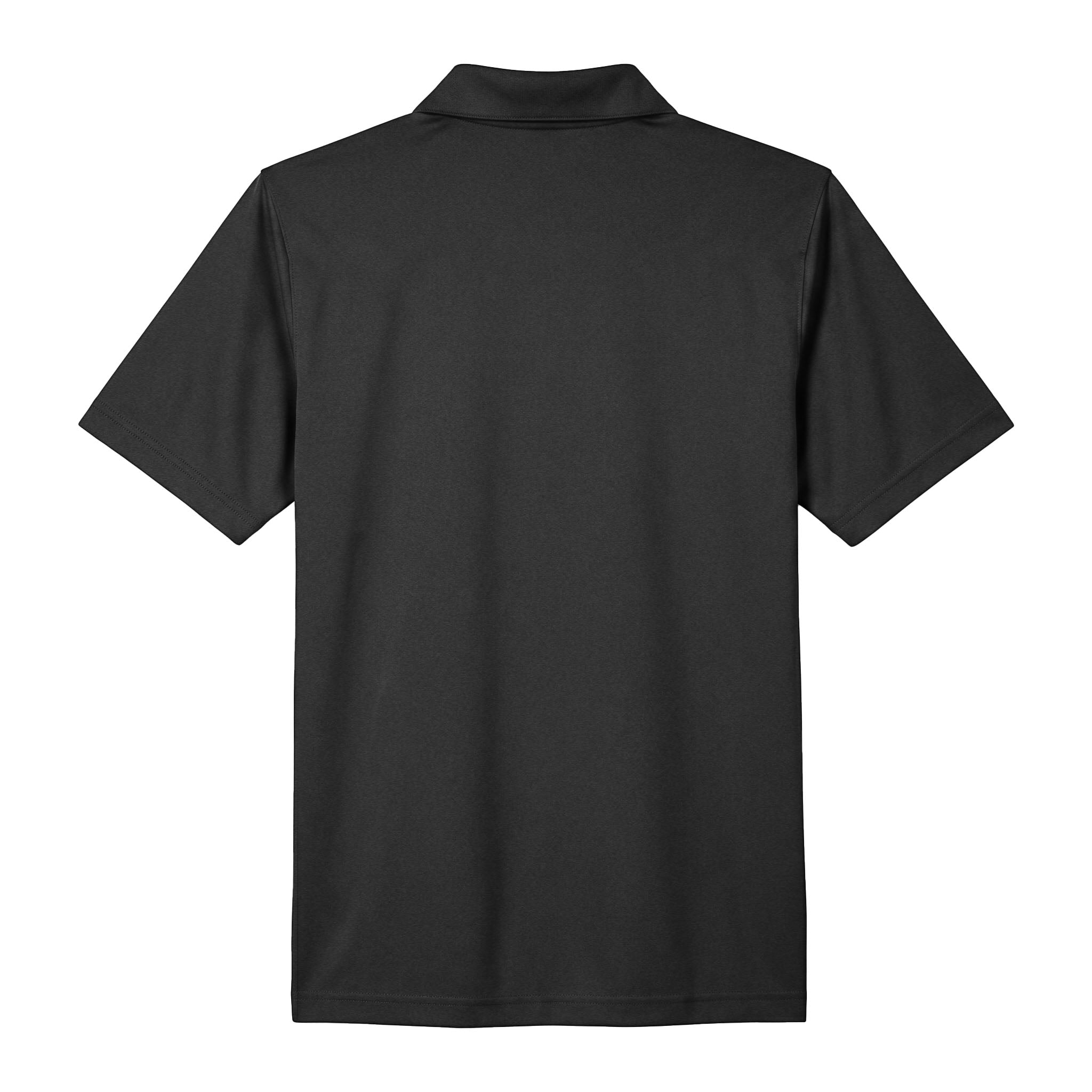 Team 365 TT51 custom polo in black, back view