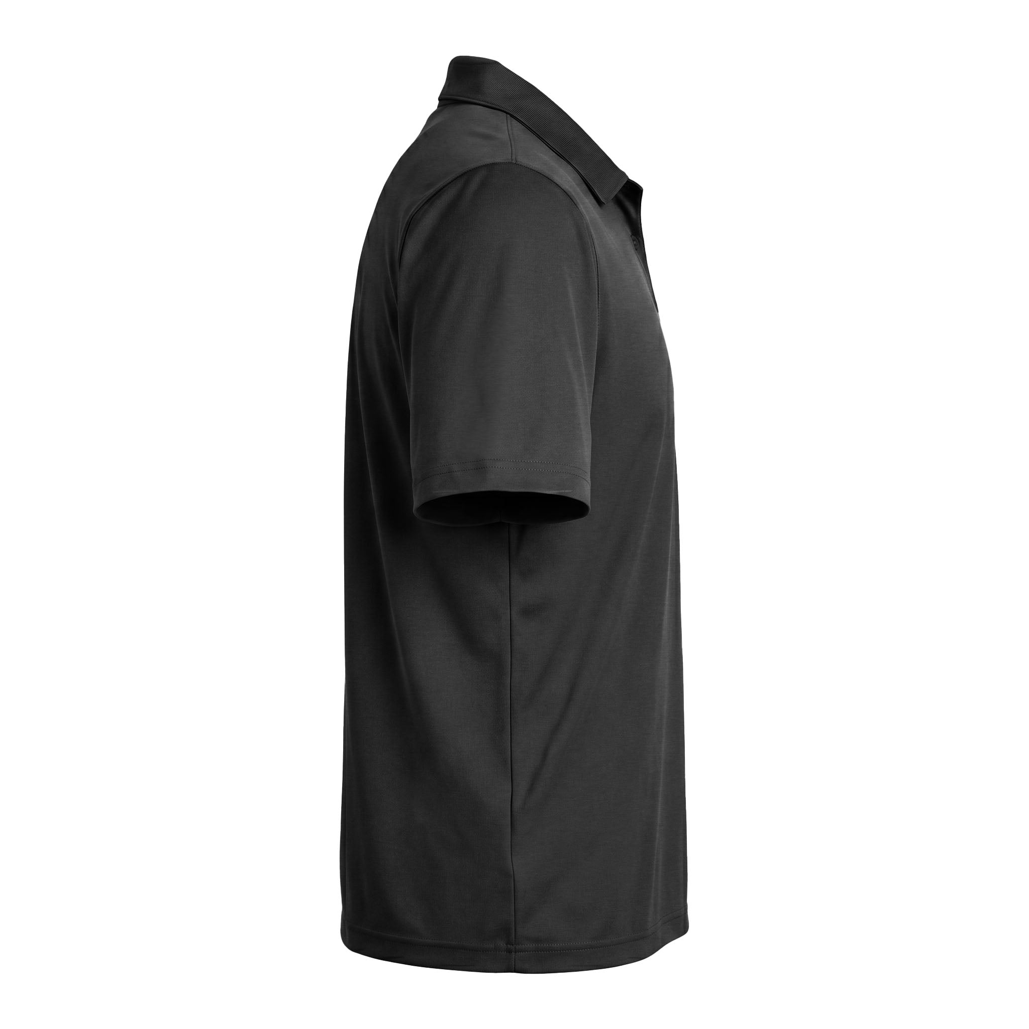 Team 365 TT51 custom polo in black, right side view