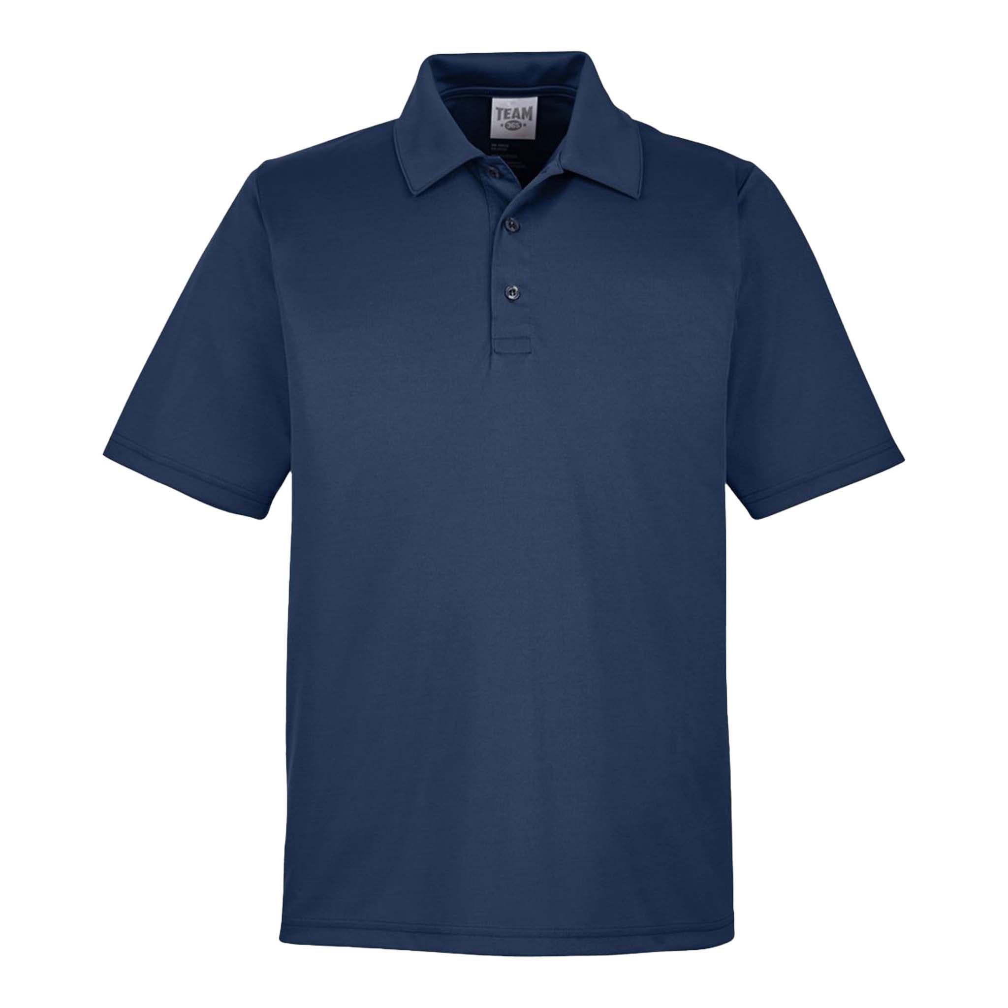 Team 365 TT51 custom polo in sport dark navy, front view