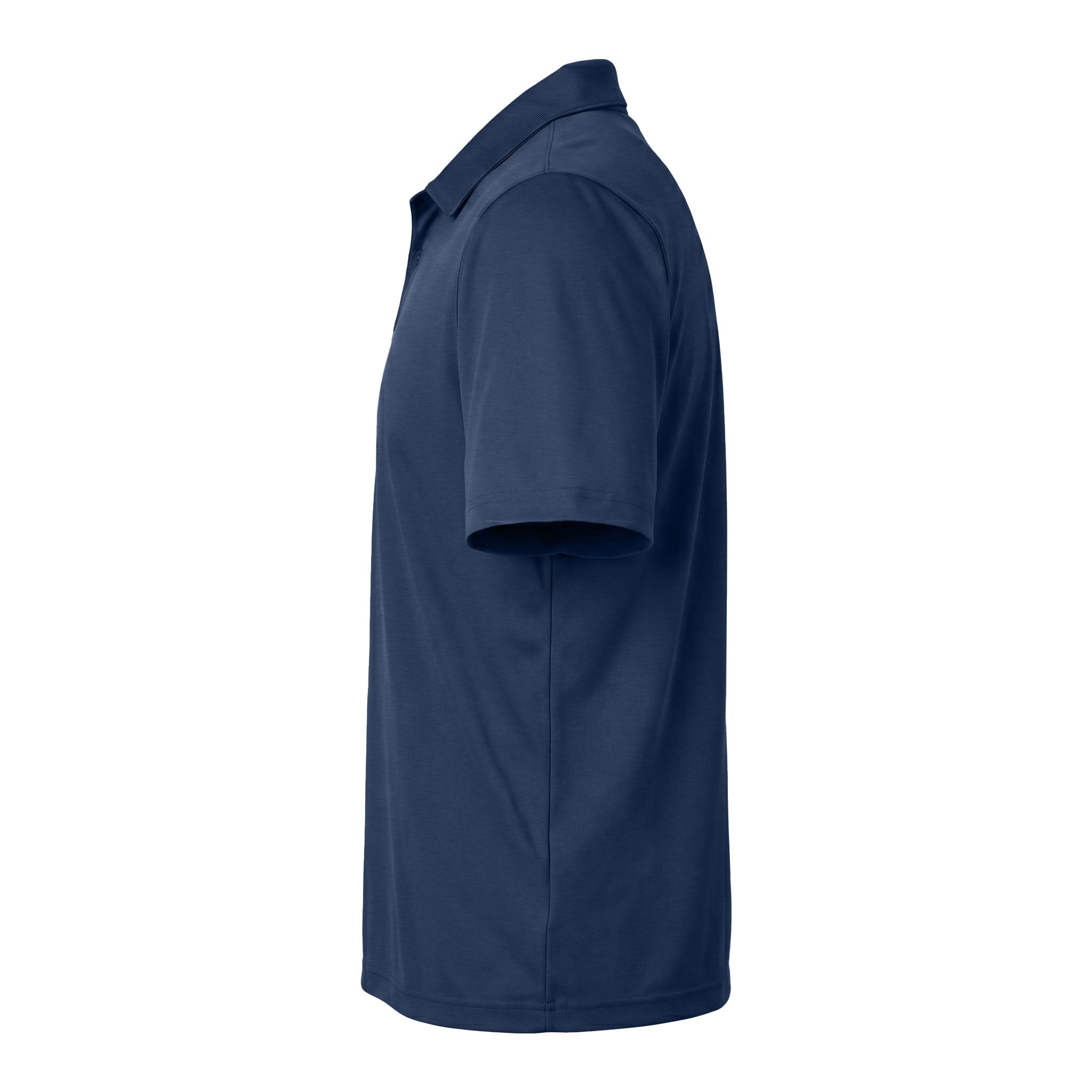 Team 365 TT51 custom polo in sport dark navy, left side view