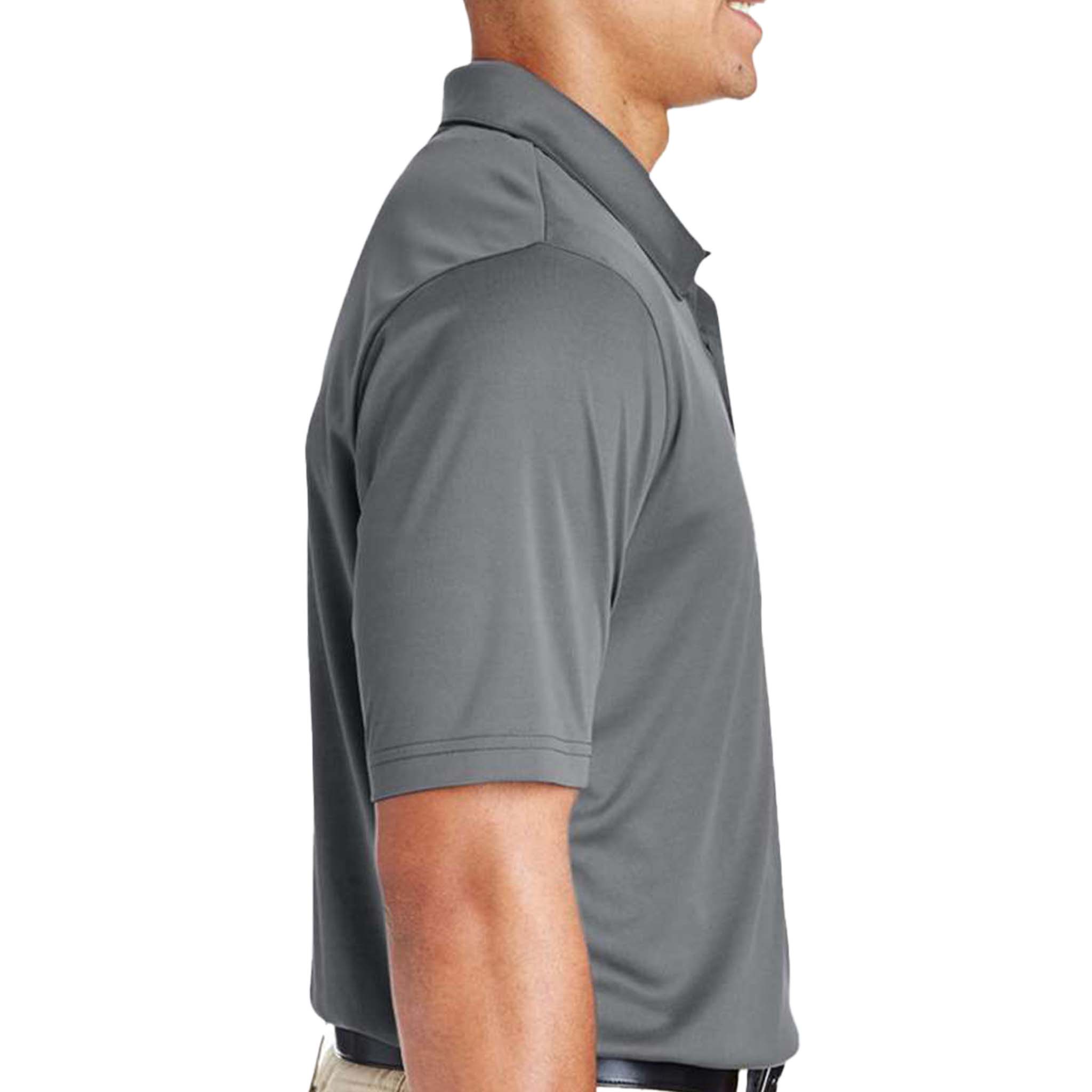 Team 365 TT51 custom polo in sport graphite, right side view