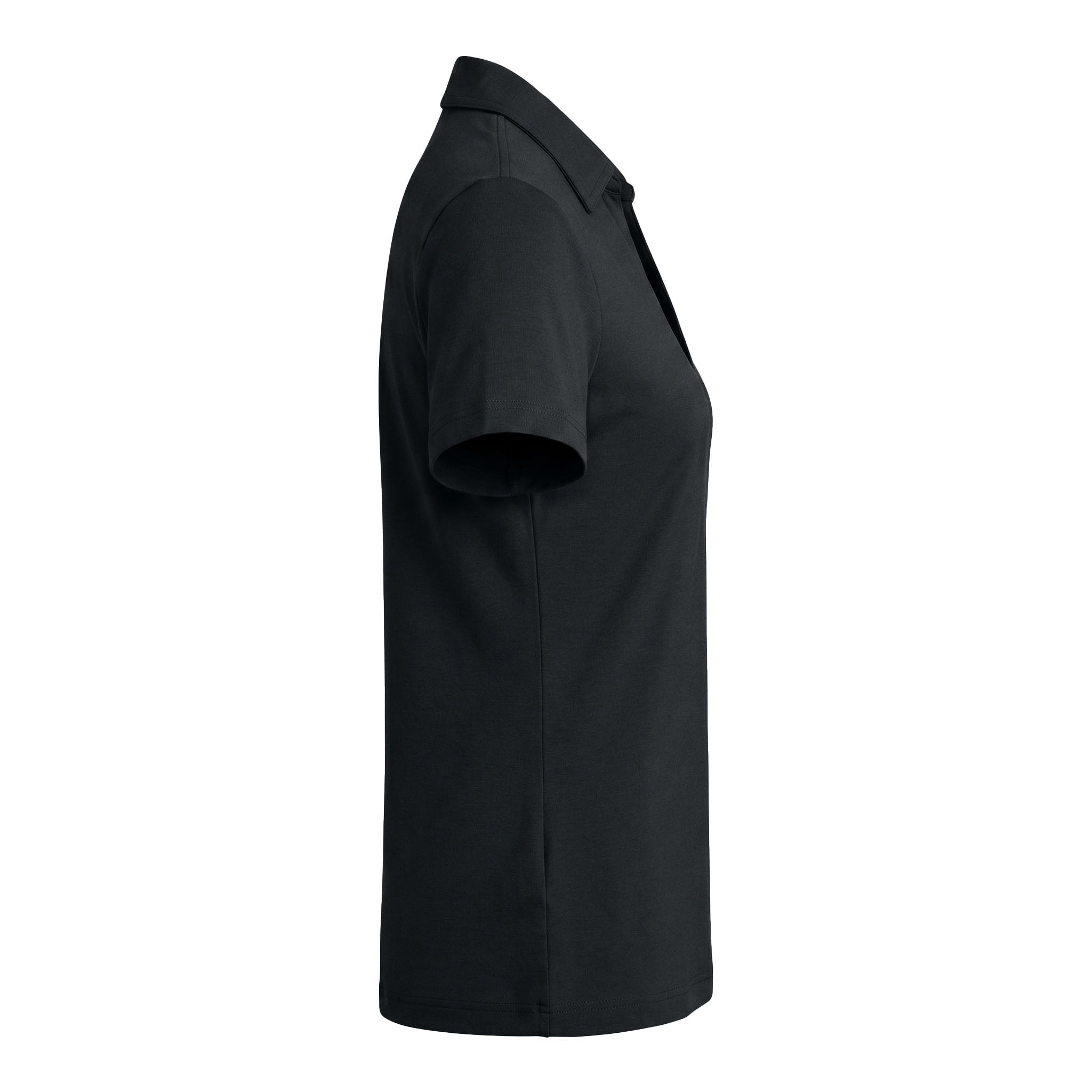 TravisMathew TM1LF071 custom polo in black, right side view