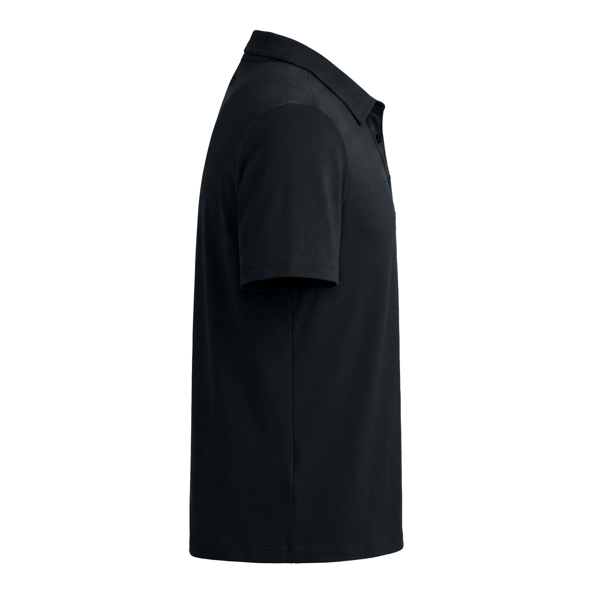 TravisMathew TMA41461 custom polo in black, right side view