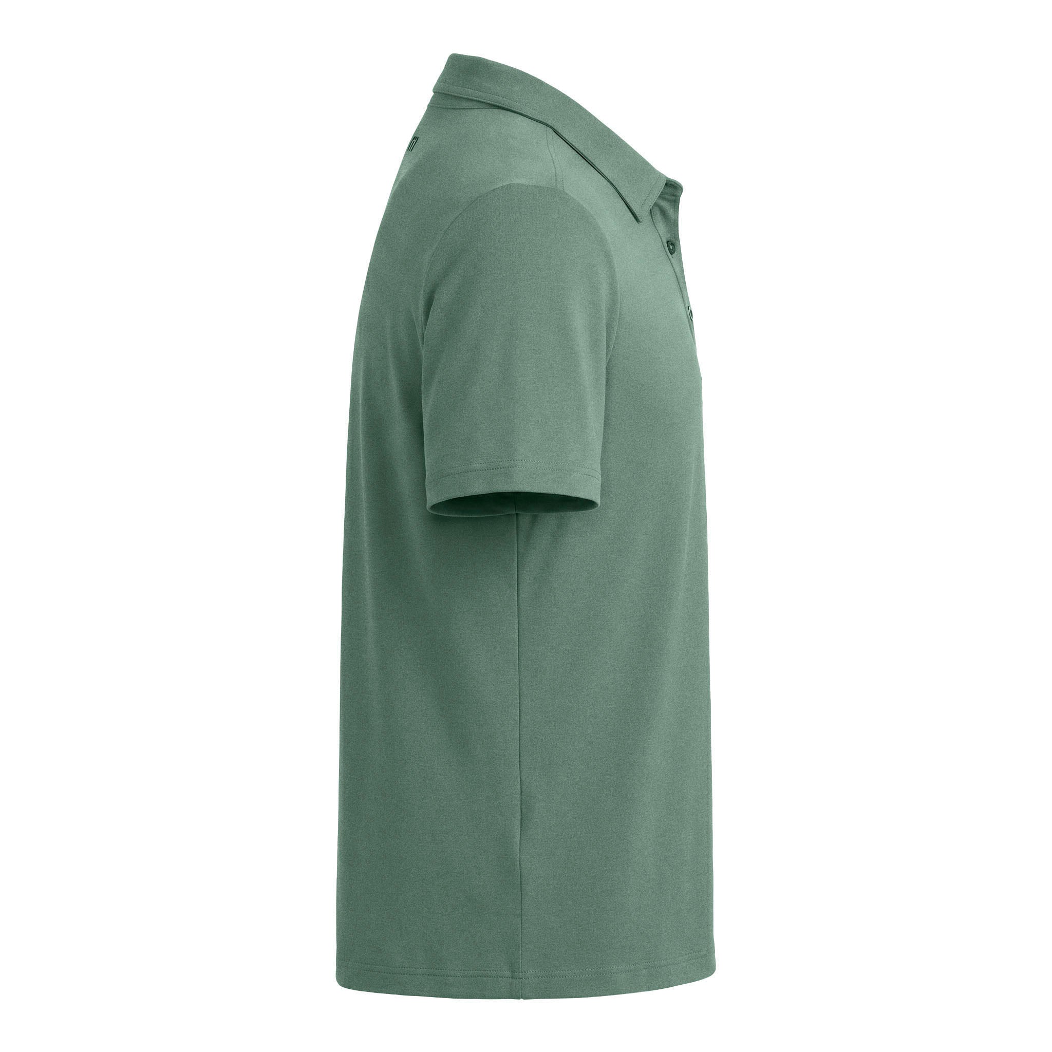 TravisMathew TMA41461 custom polo in laurel green, right side view