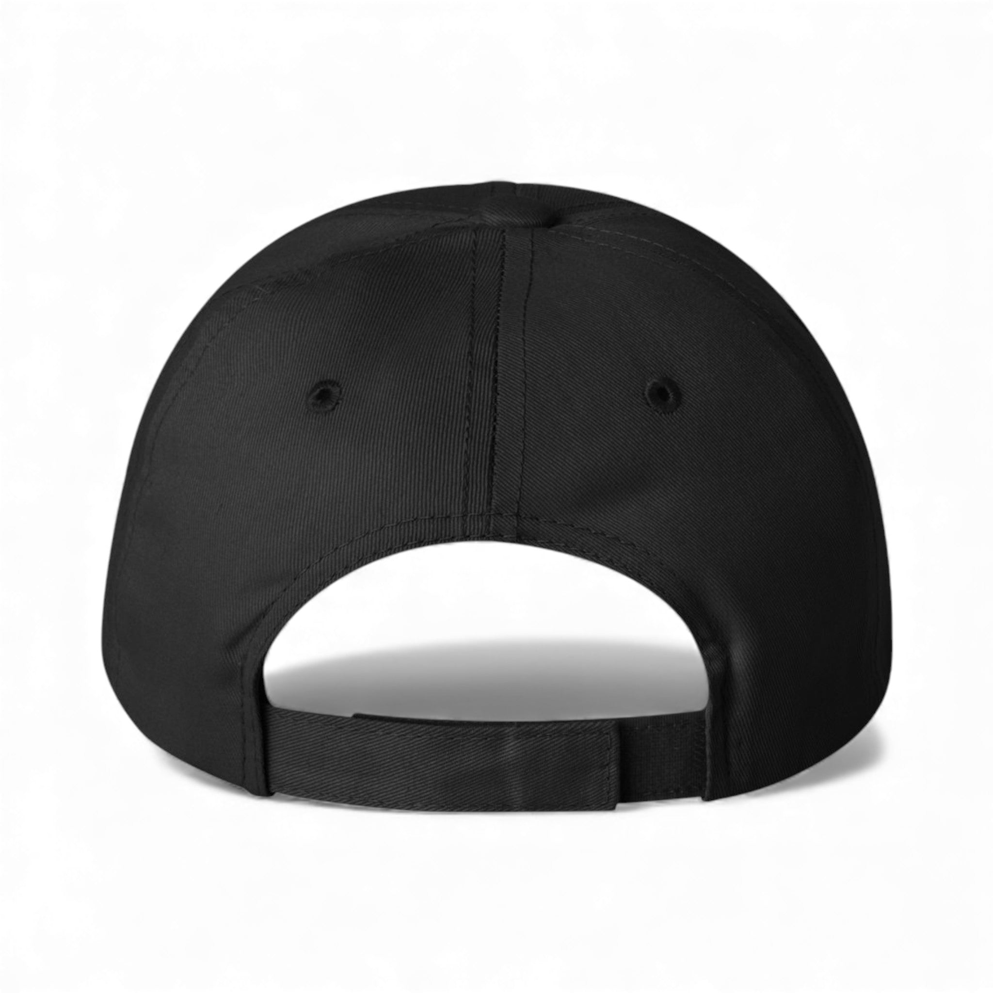 Back view of Valucap 2260 custom hat in black