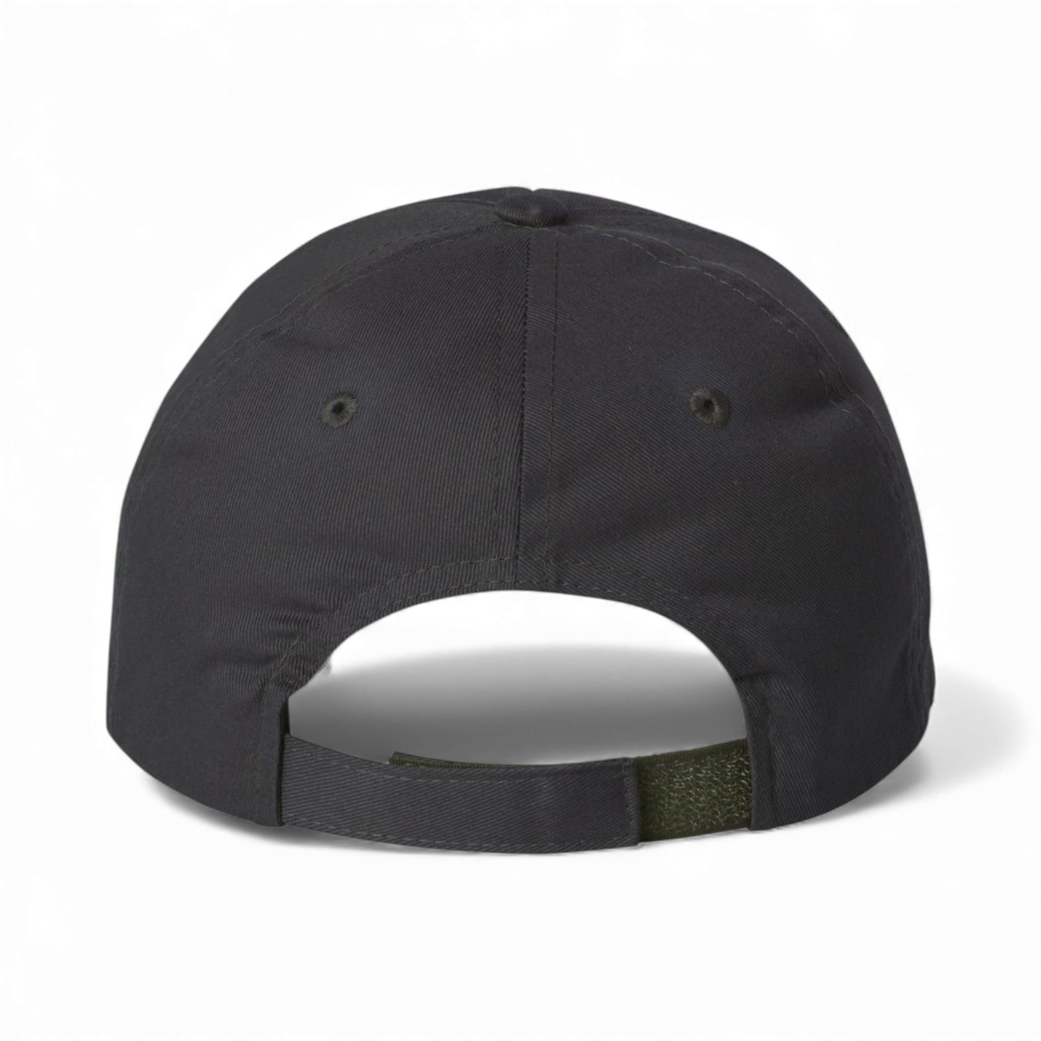Back view of Valucap 2260 custom hat in dark grey