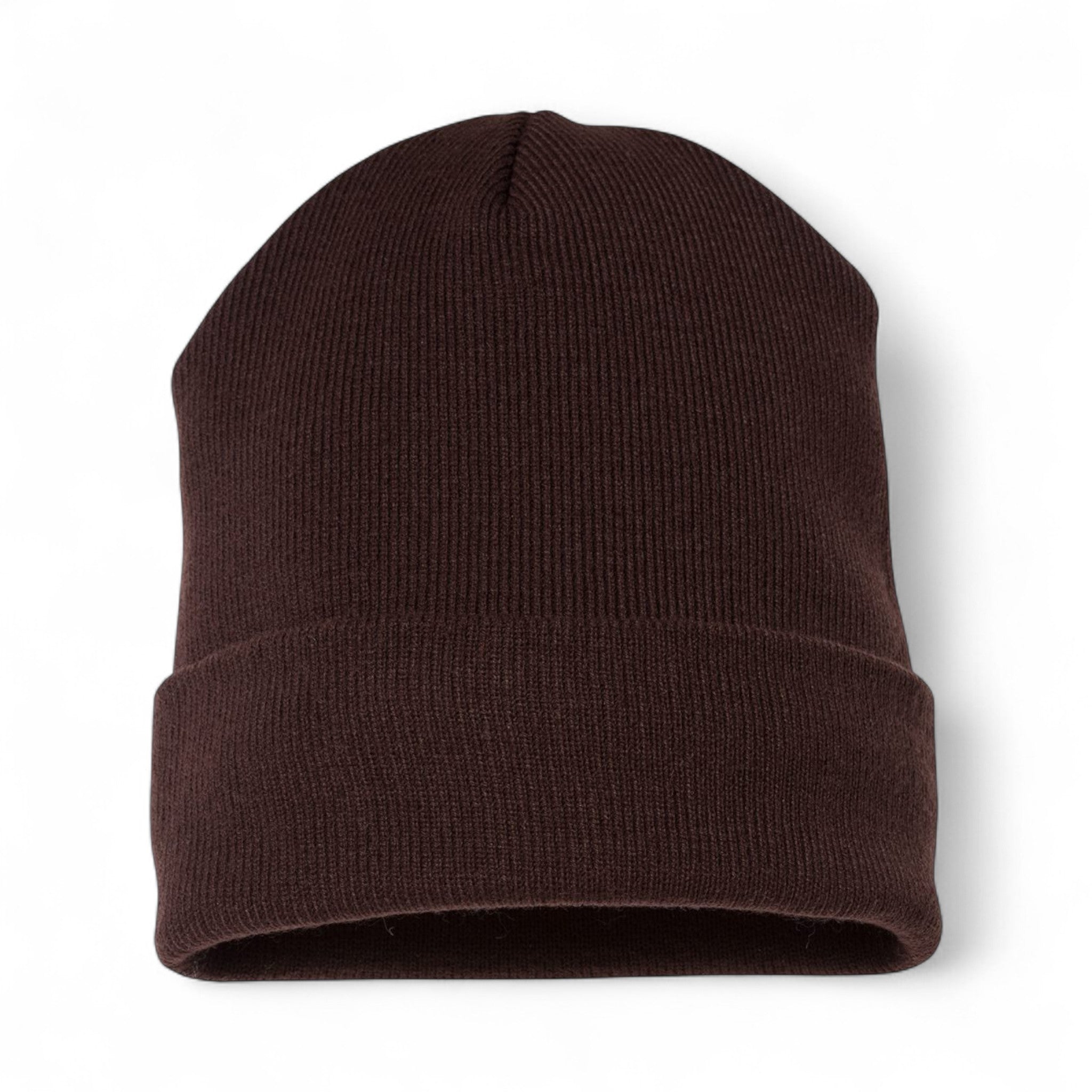Back view of YP Classics 1501KC custom hat in brown