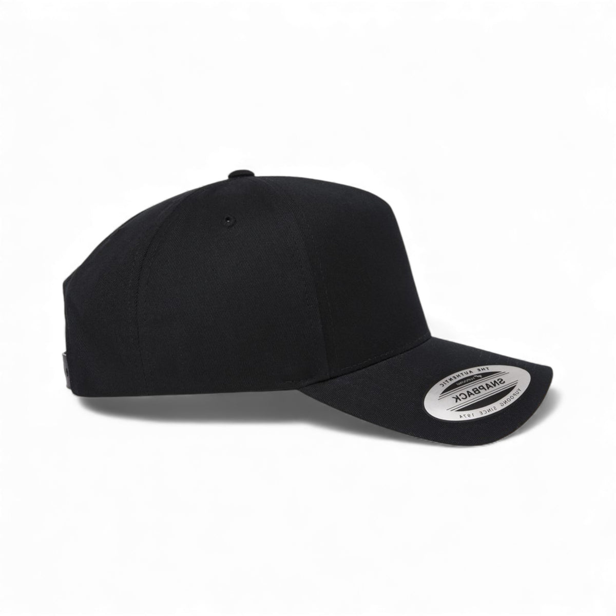 Right side view of YP Classics 5079 custom hat in black