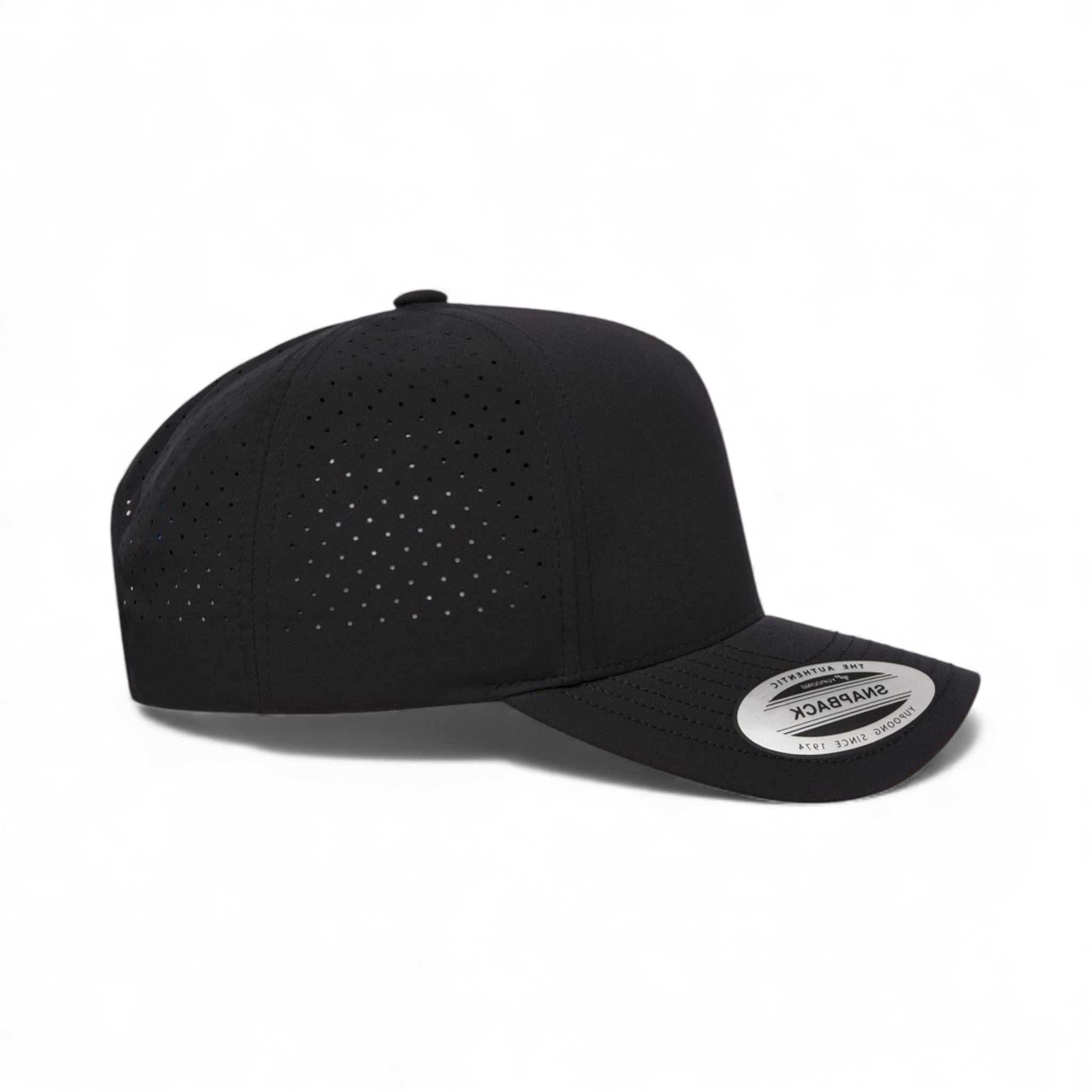 Right side view of YP Classics 5389AP custom hat in black