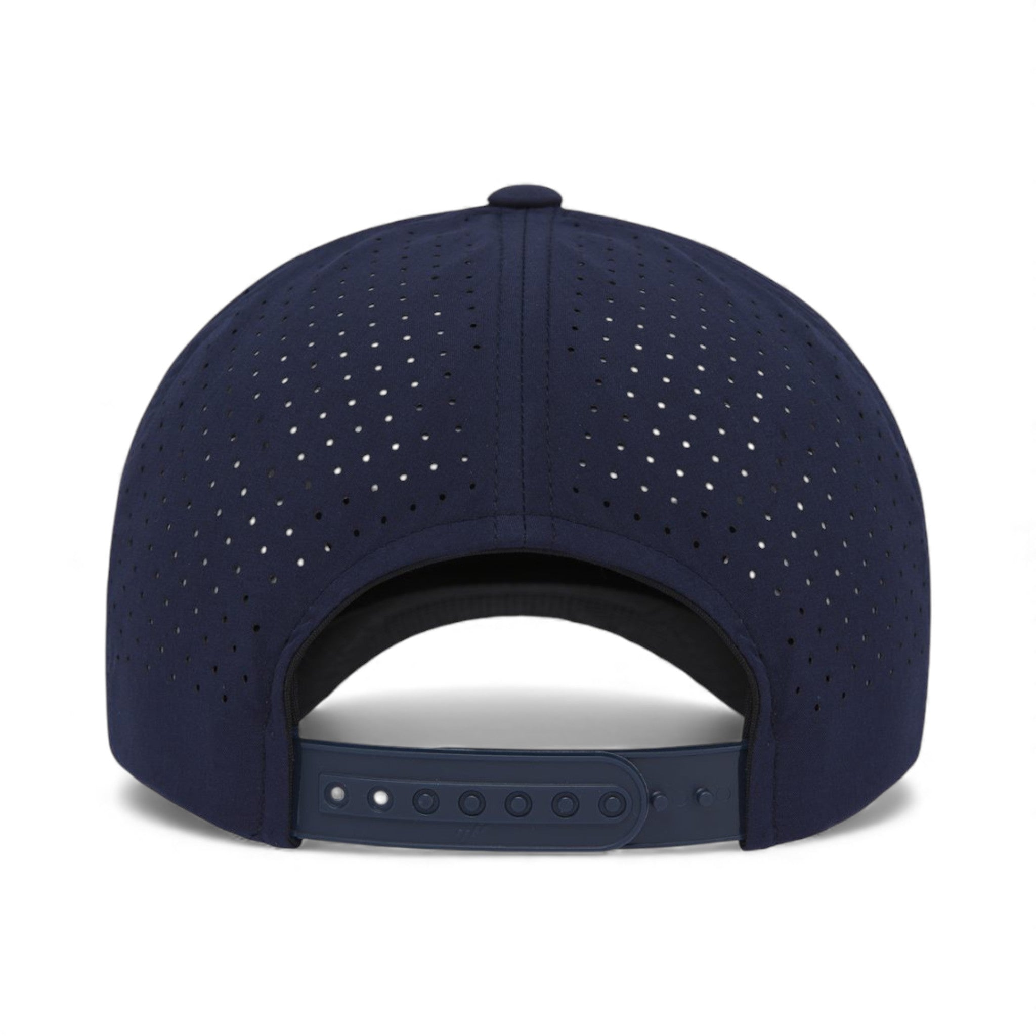 Back view of YP Classics 5389AP custom hat in navy