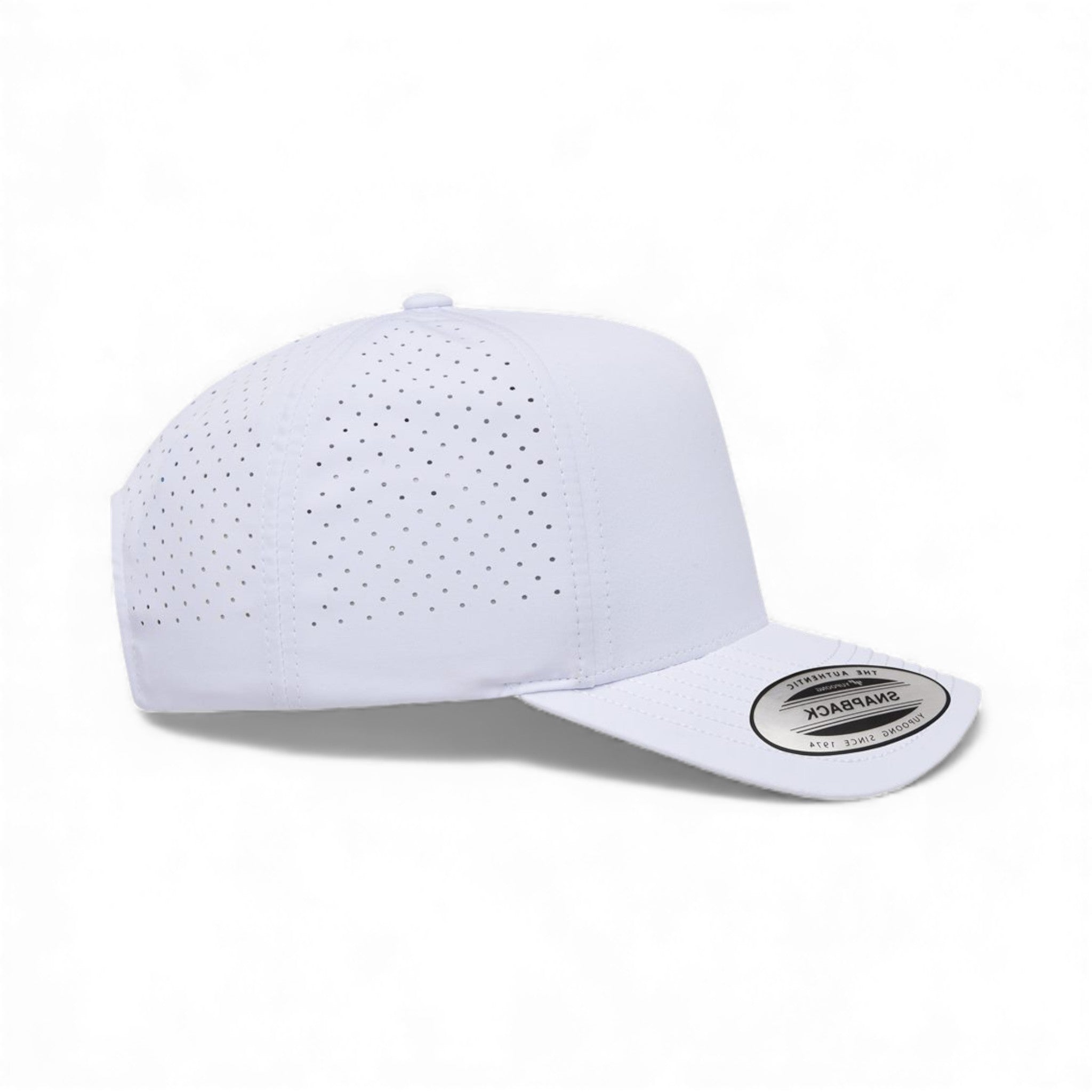 Right side view of YP Classics 5389AP custom hat in white