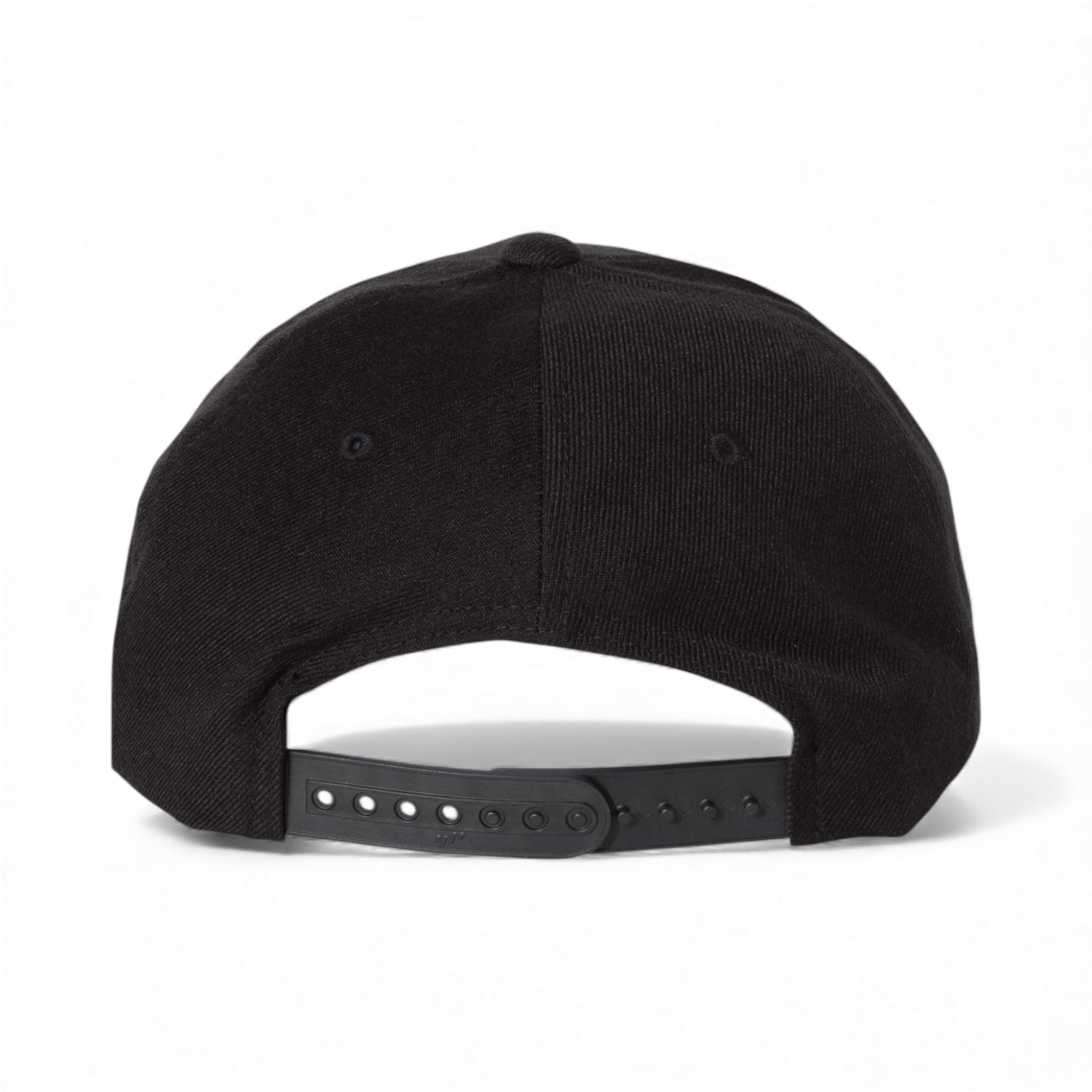 Back view of YP Classics 5789M custom hat in black