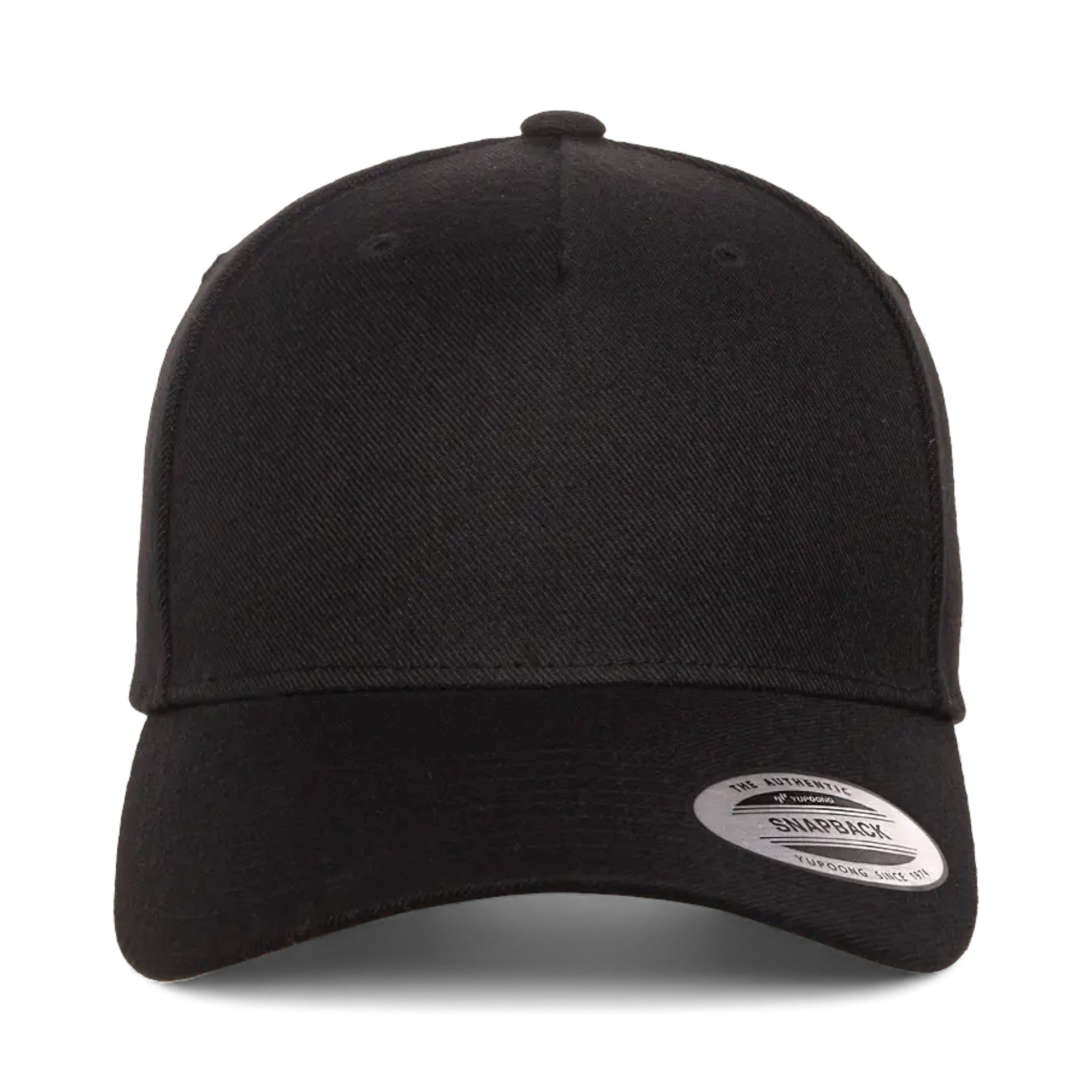 Front view of YP Classics 5789M custom hat in black
