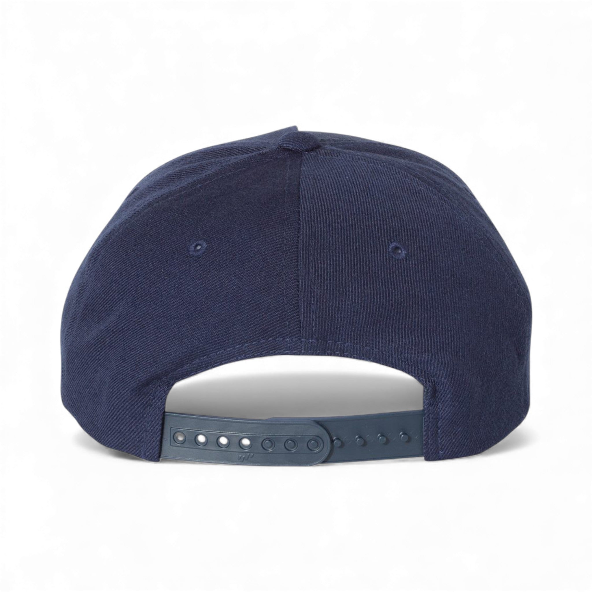 Back view of YP Classics 5789M custom hat in navy