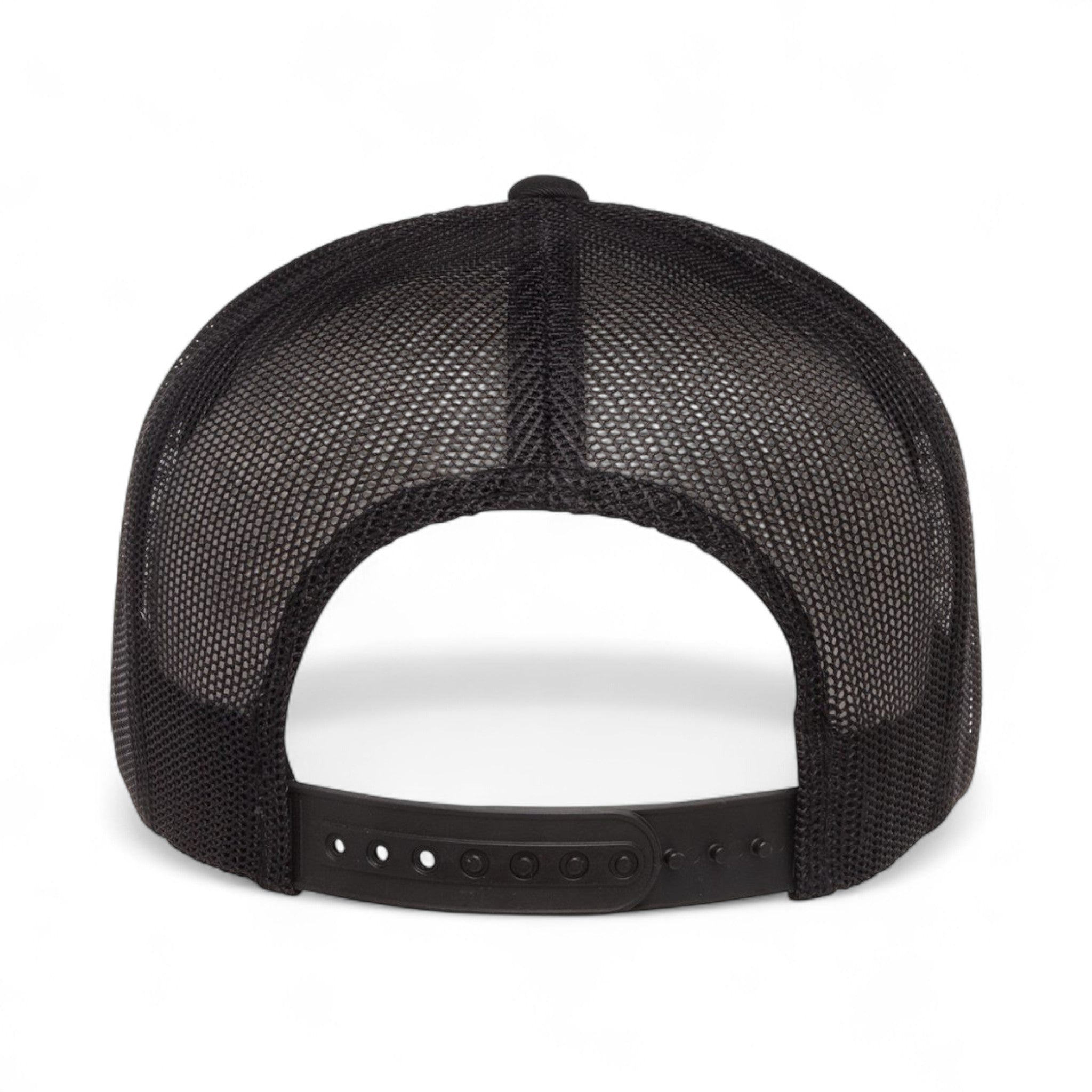 Back view of YP Classics 6006 custom hat in black