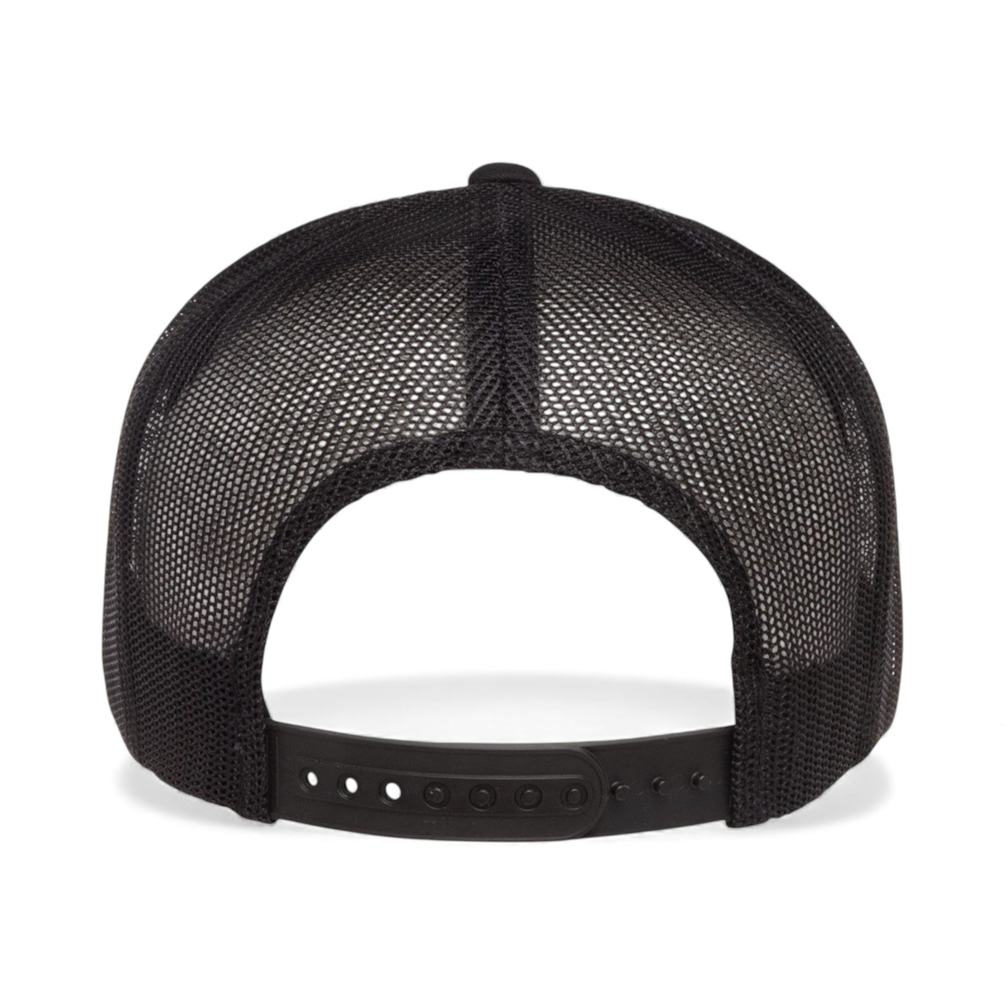 Back view of YP Classics 6006 custom hat in black