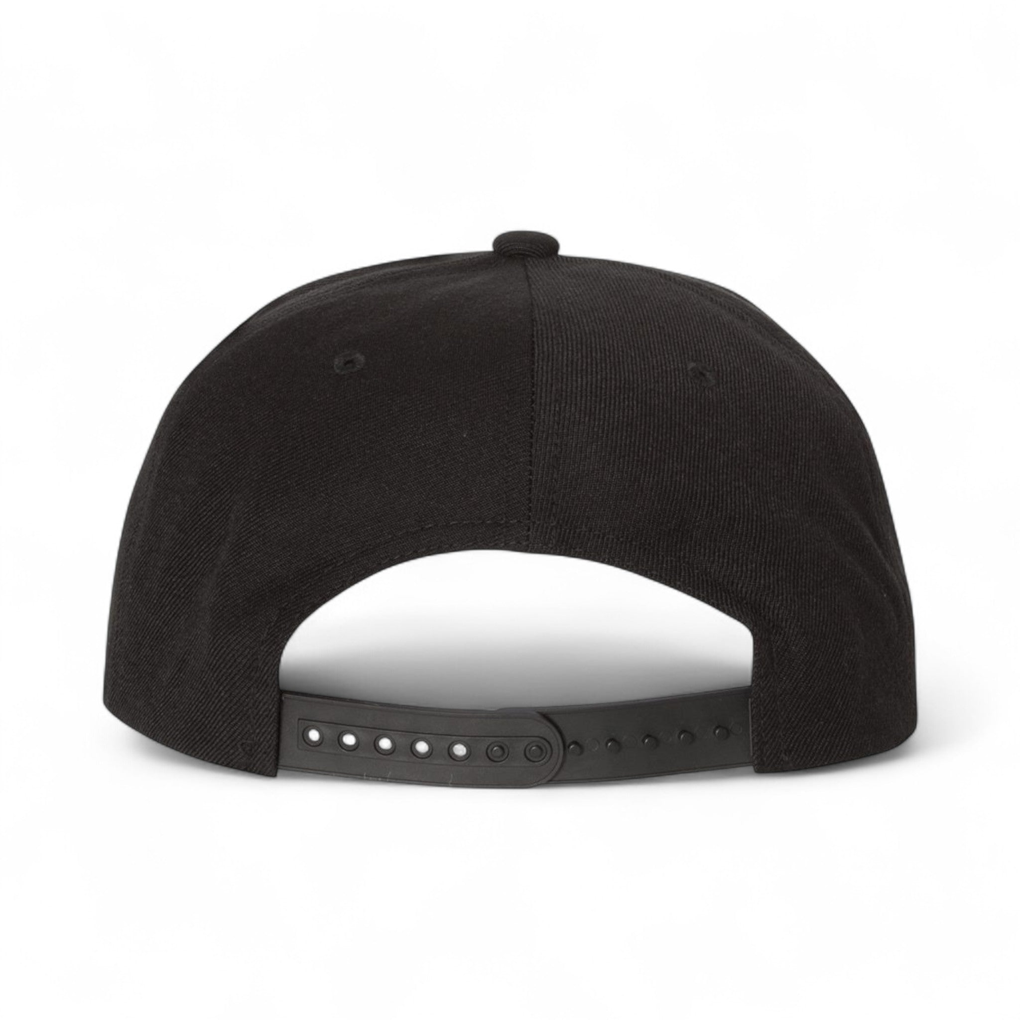 Back view of YP Classics 6089M custom hat in black and camo