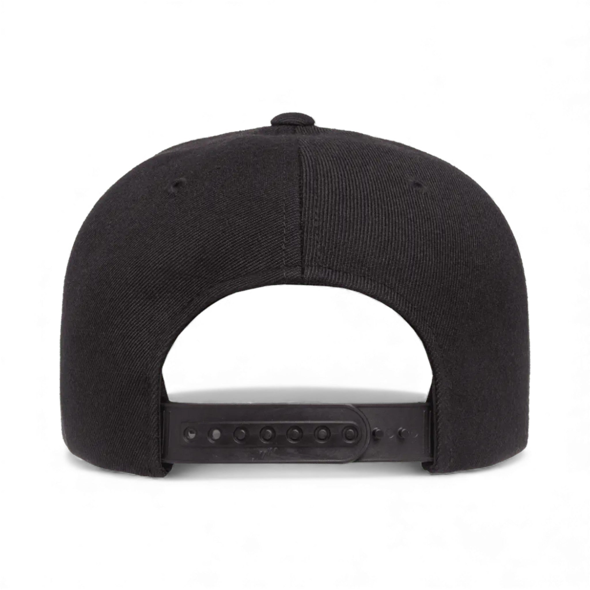Back view of YP Classics 6089M custom hat in black and camo