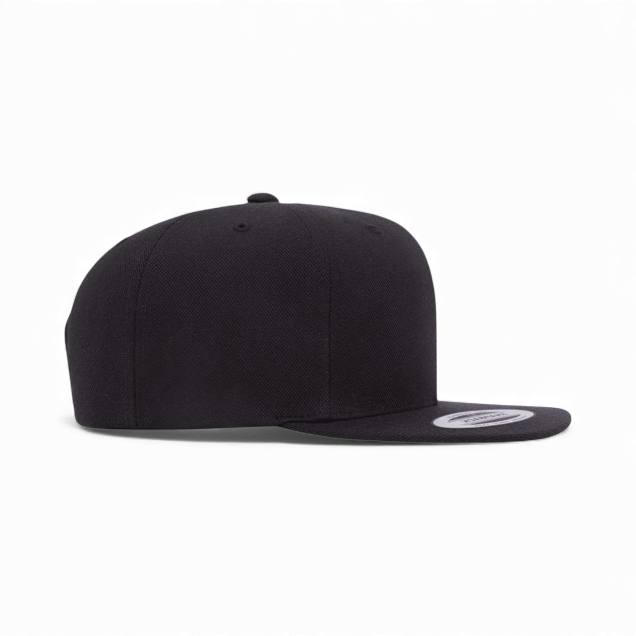 Right side view of YP Classics 6089M custom hat in black