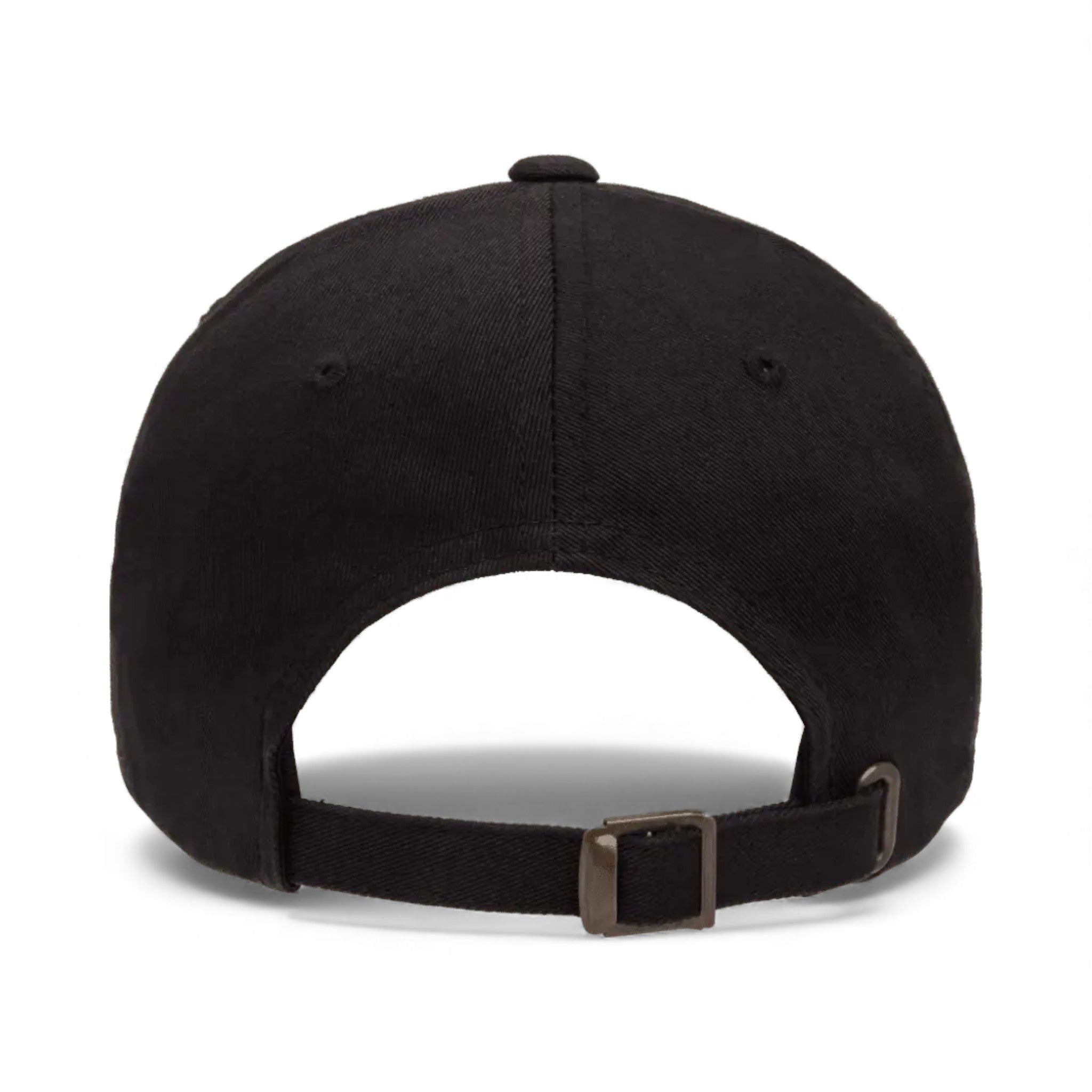 Back view of YP Classics 6245CM custom hat in black