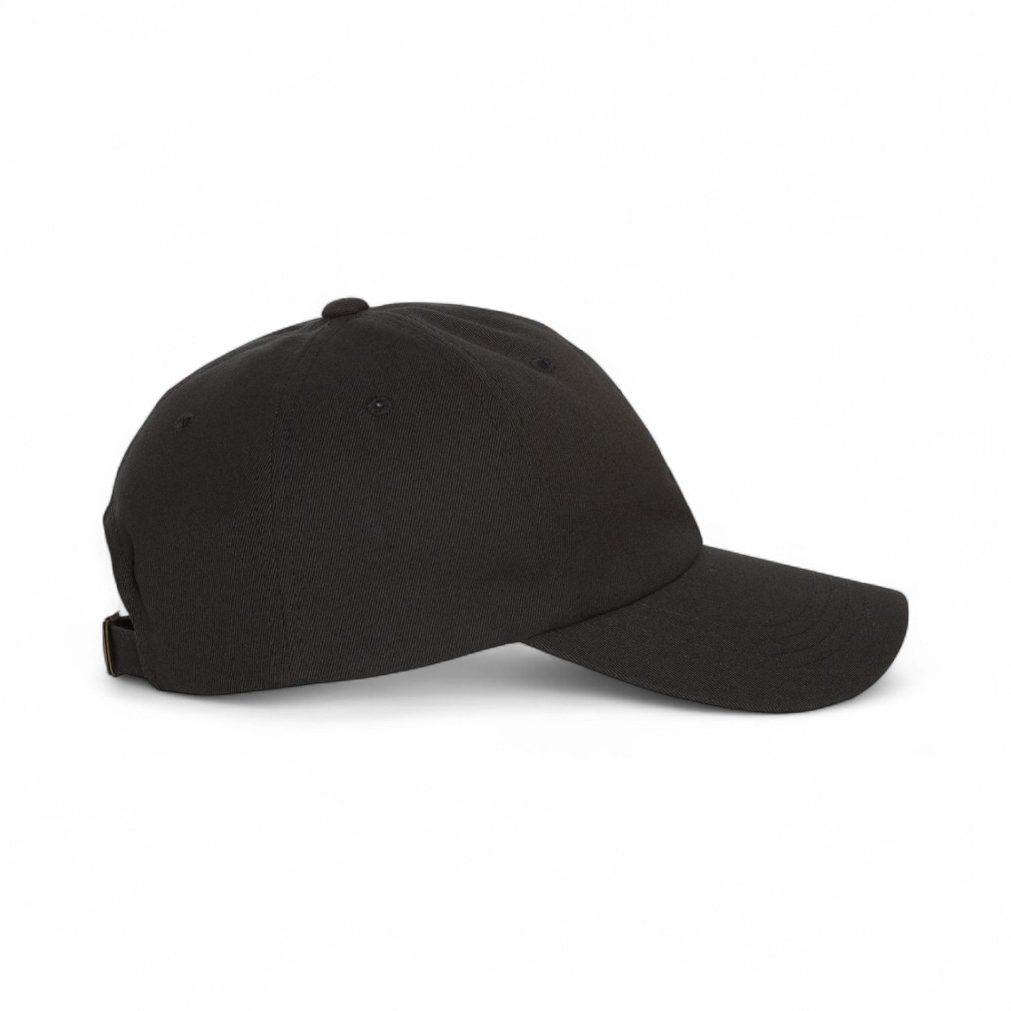 Right side view of YP Classics 6245CM custom hat in black