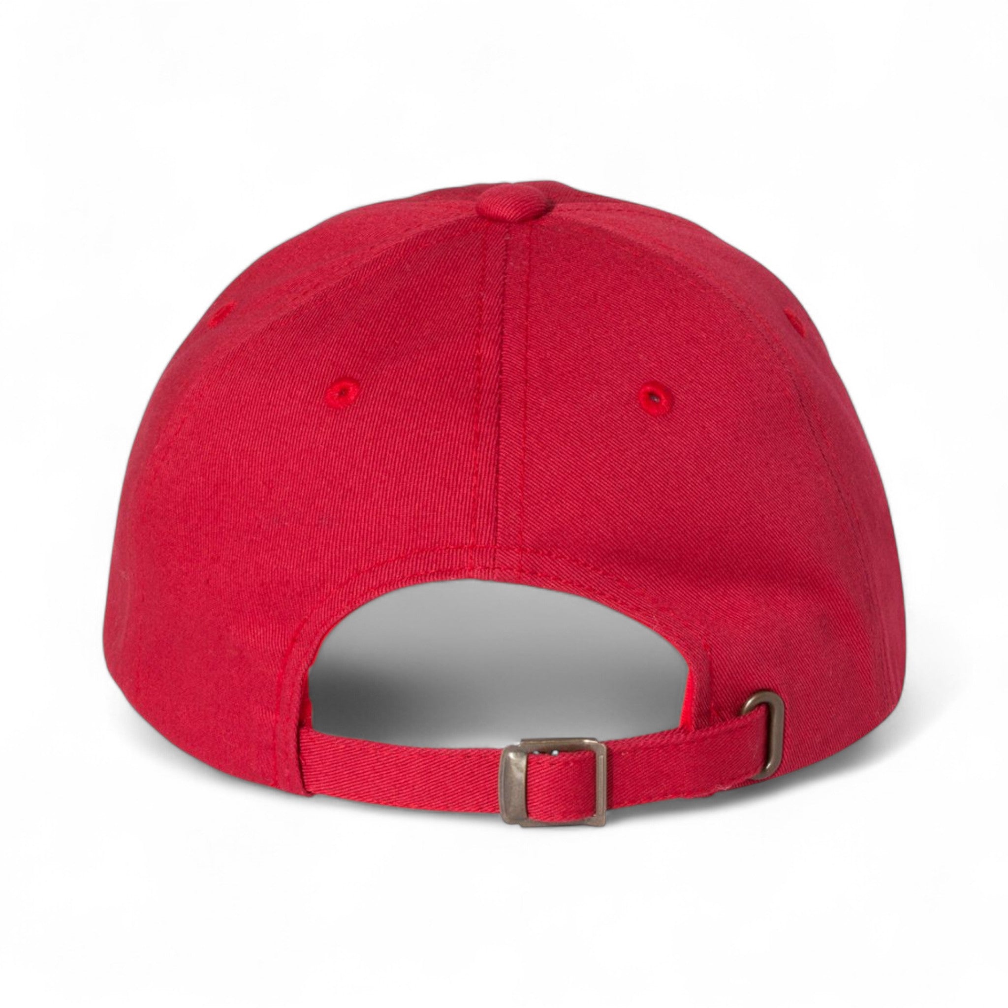 Back view of YP Classics 6245CM custom hat in cranberry